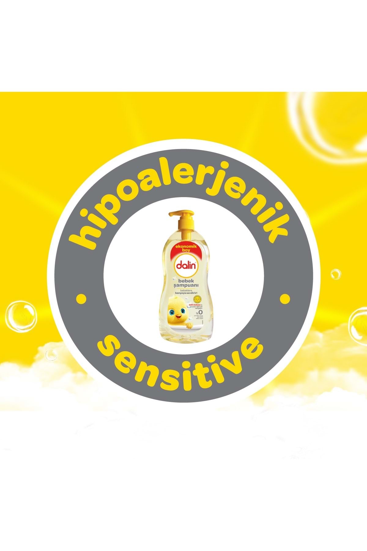 Dalin Bebek Şampuanı 900ml Klasik Pompalı (3 LÜ SET) fotoğrafı 6 (önizleme)