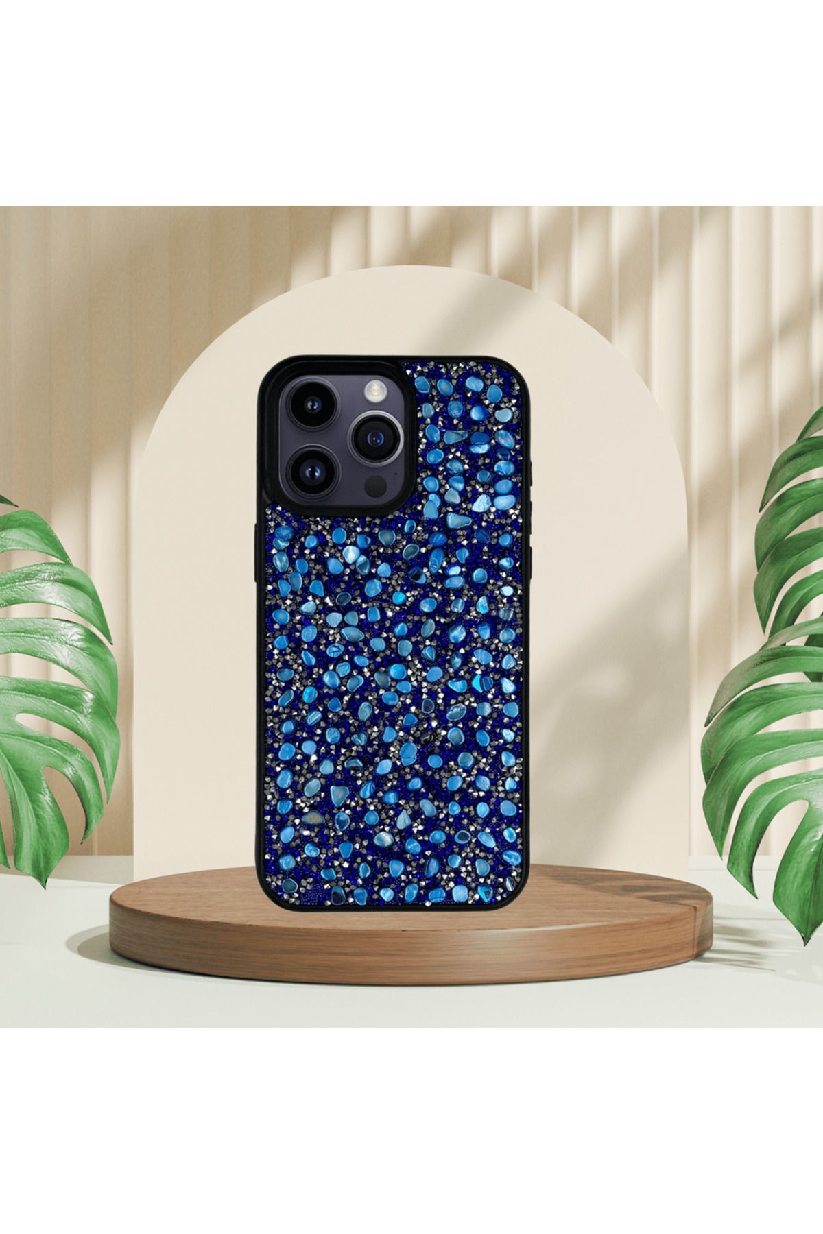 Skygo İPHONE 14 PRO MERCAN CASE MAVİ