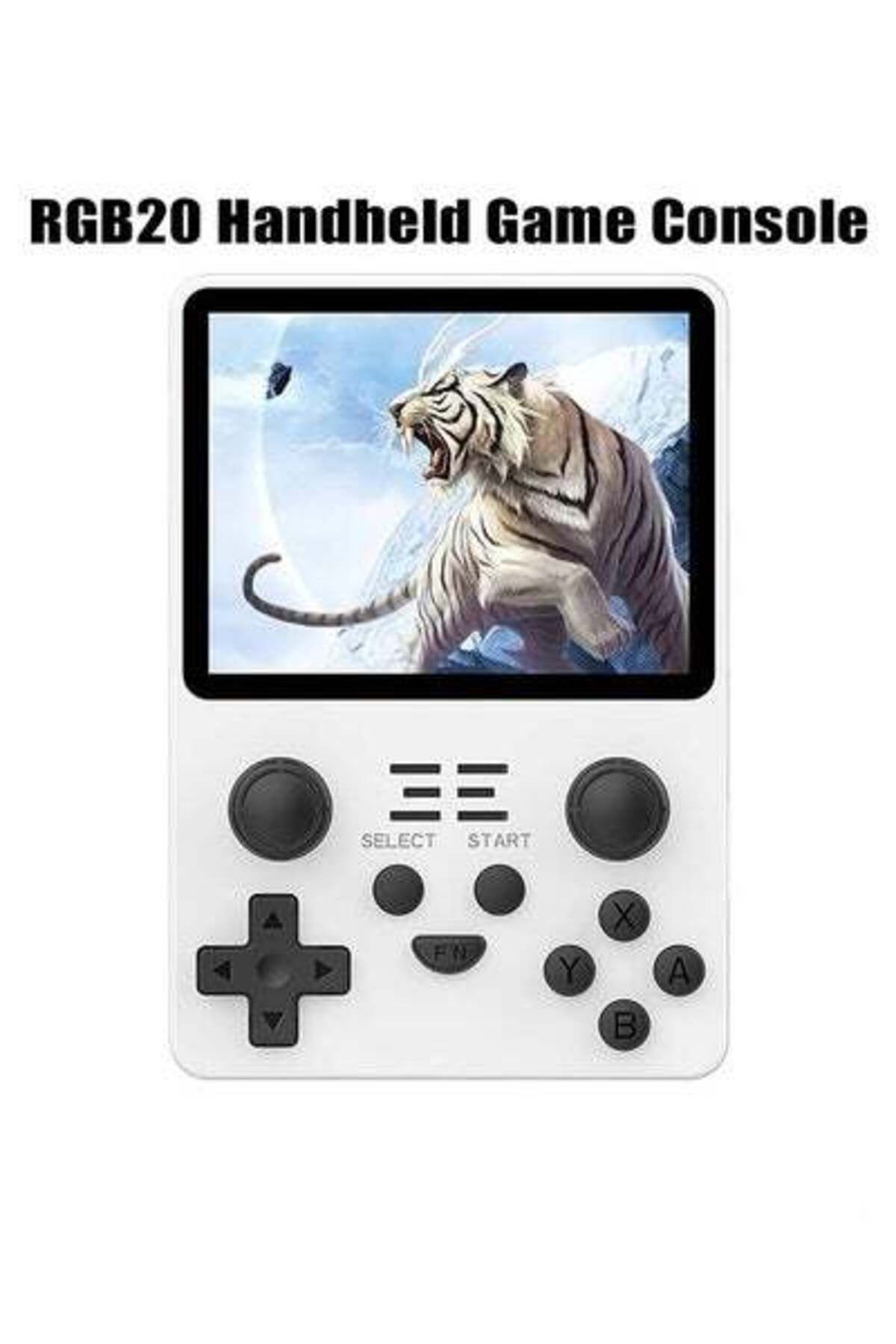 HALAMODO-RGB20S Handheld Arcade Game Console, 3.5 IPS Game Console with 16G Card and 15000 Games, Open Source 1