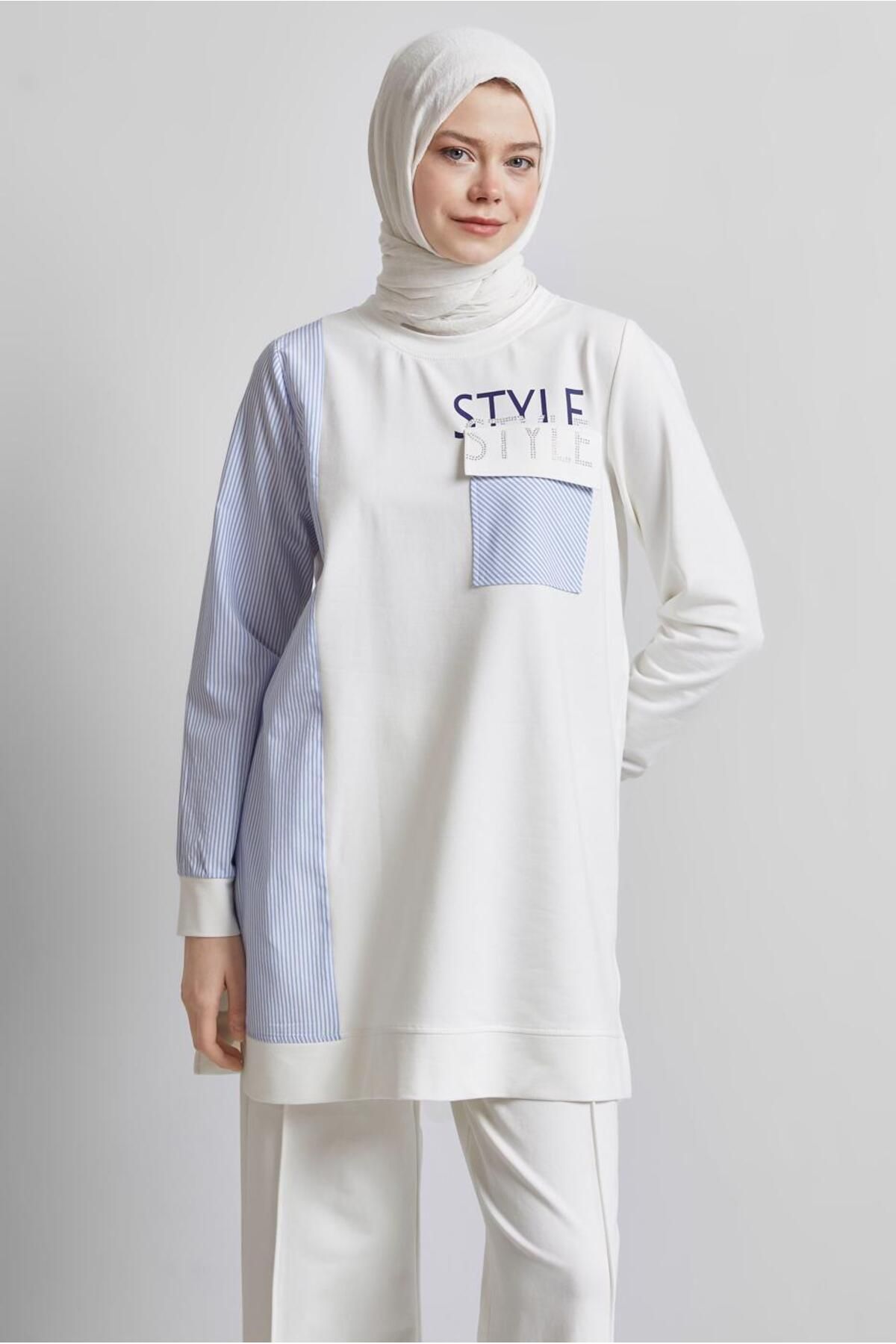 Alvina-Printed Pants Tracksuit 1
