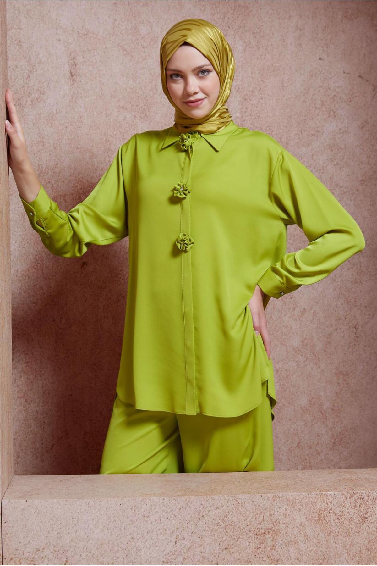 آلوینا کت و شلوار ساتن ۴۴۷۵۷