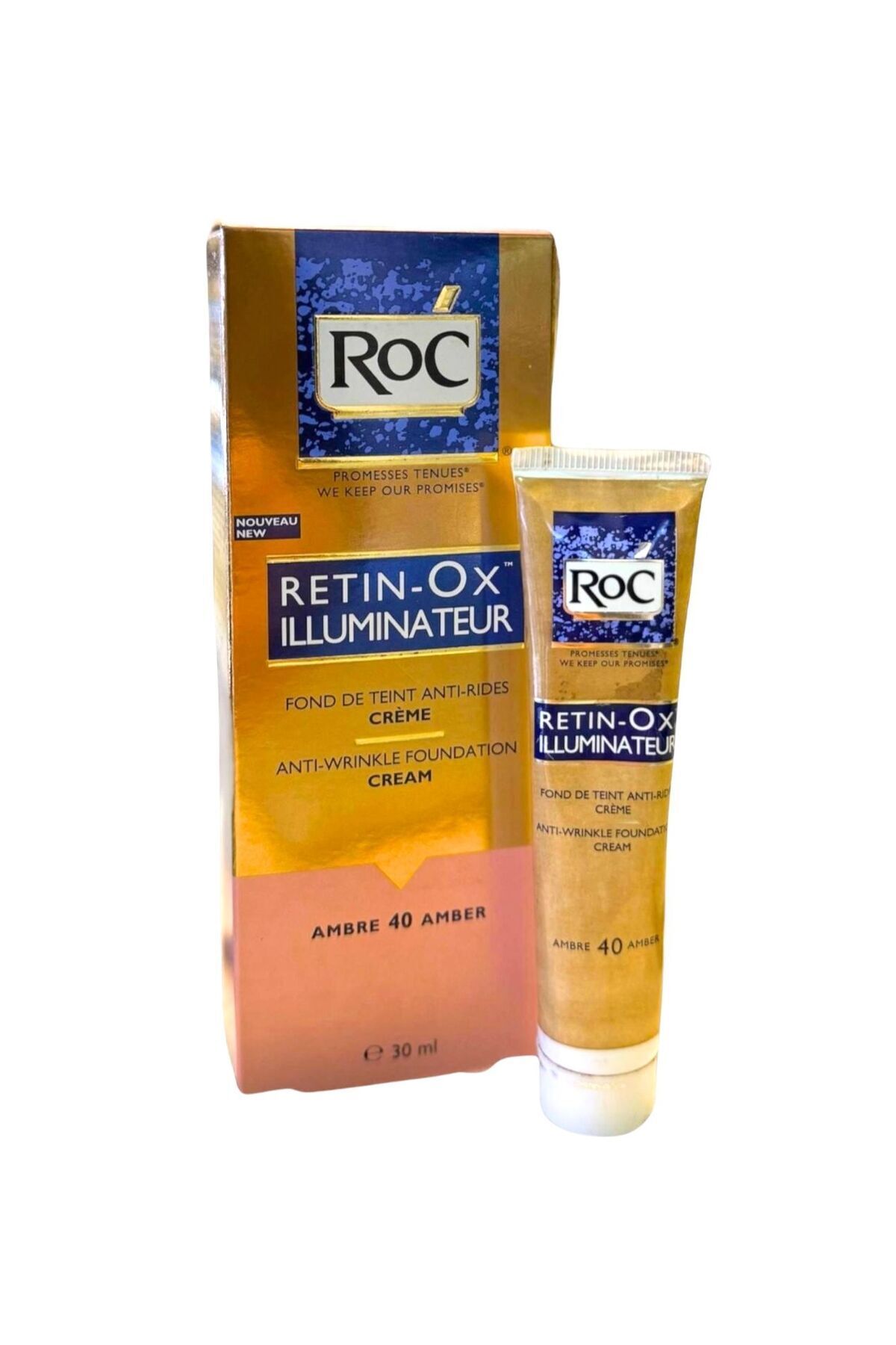 Roc-Retin-Ox Illuminator Anti-Wrinkle Foundation Cream Spf15 30 ml 2
