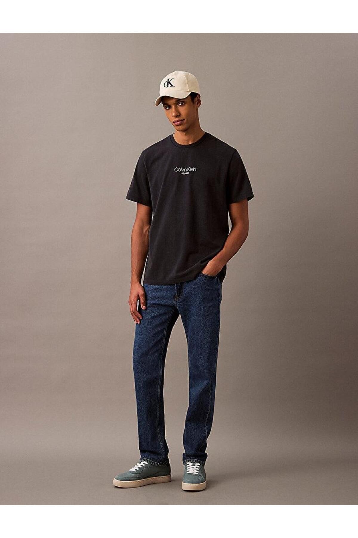 Calvin Klein Erkek SS ACID WASH 20S CN TEE T-shirt