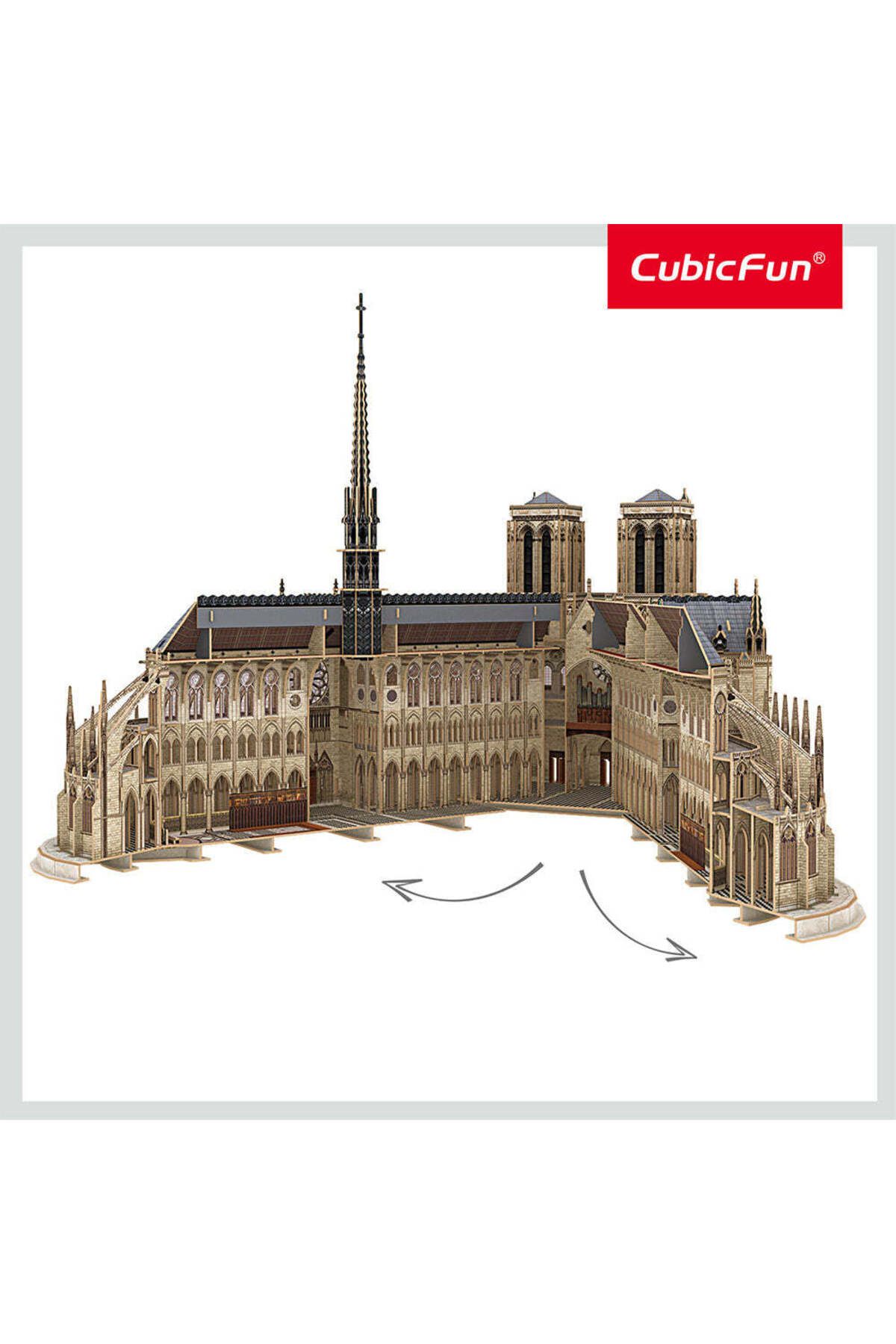 Cubic Fun-Cubic Fun - Puzzle 3D Notre Dame (Nivel Complex 293 Piese) 6