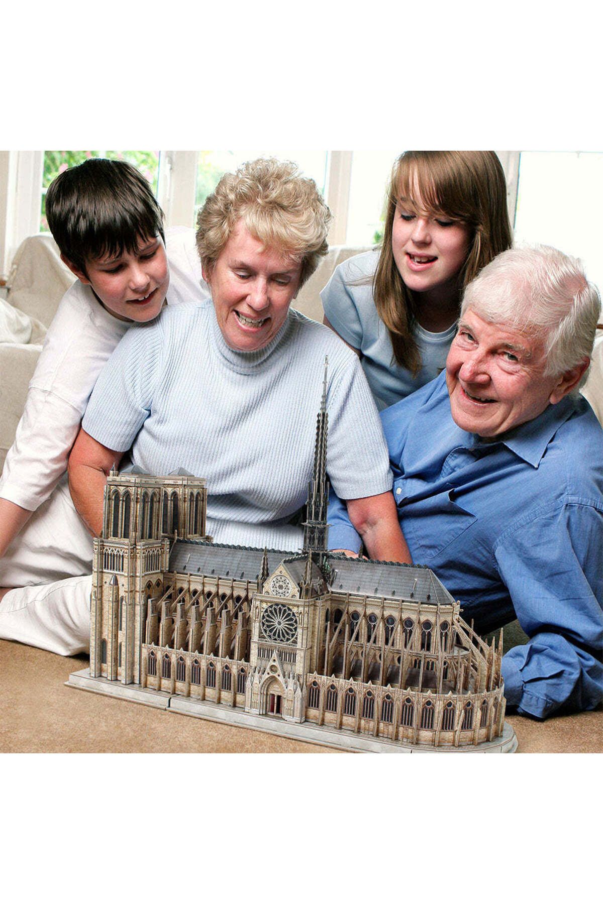 Cubic Fun-Cubic Fun - Puzzle 3D Notre Dame (Nivel Complex 293 Piese) 5