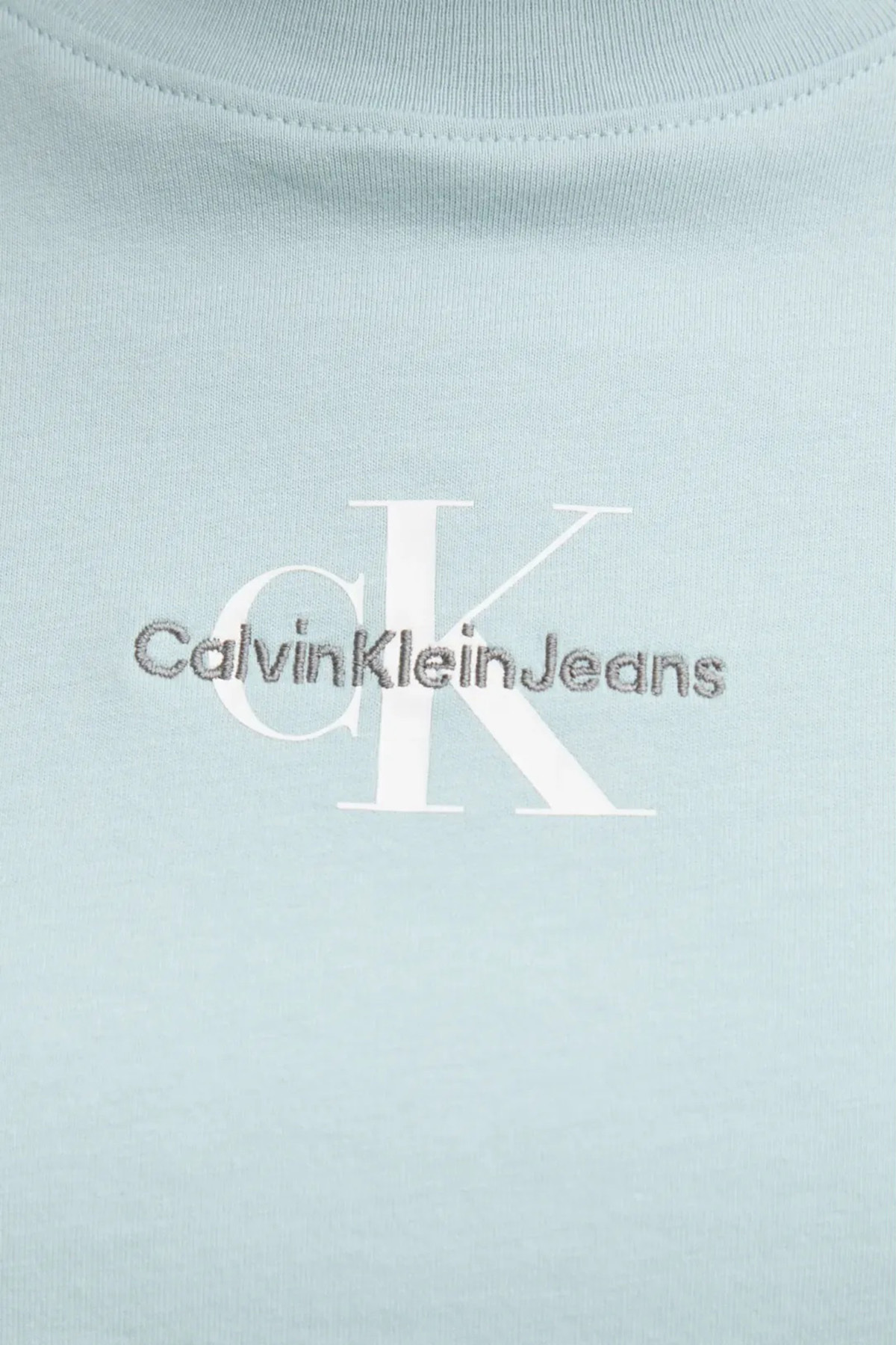 Calvin Klein-Slim Fit Cotton T-Shirt - Logo Crop J20J 223113 Cdv 5