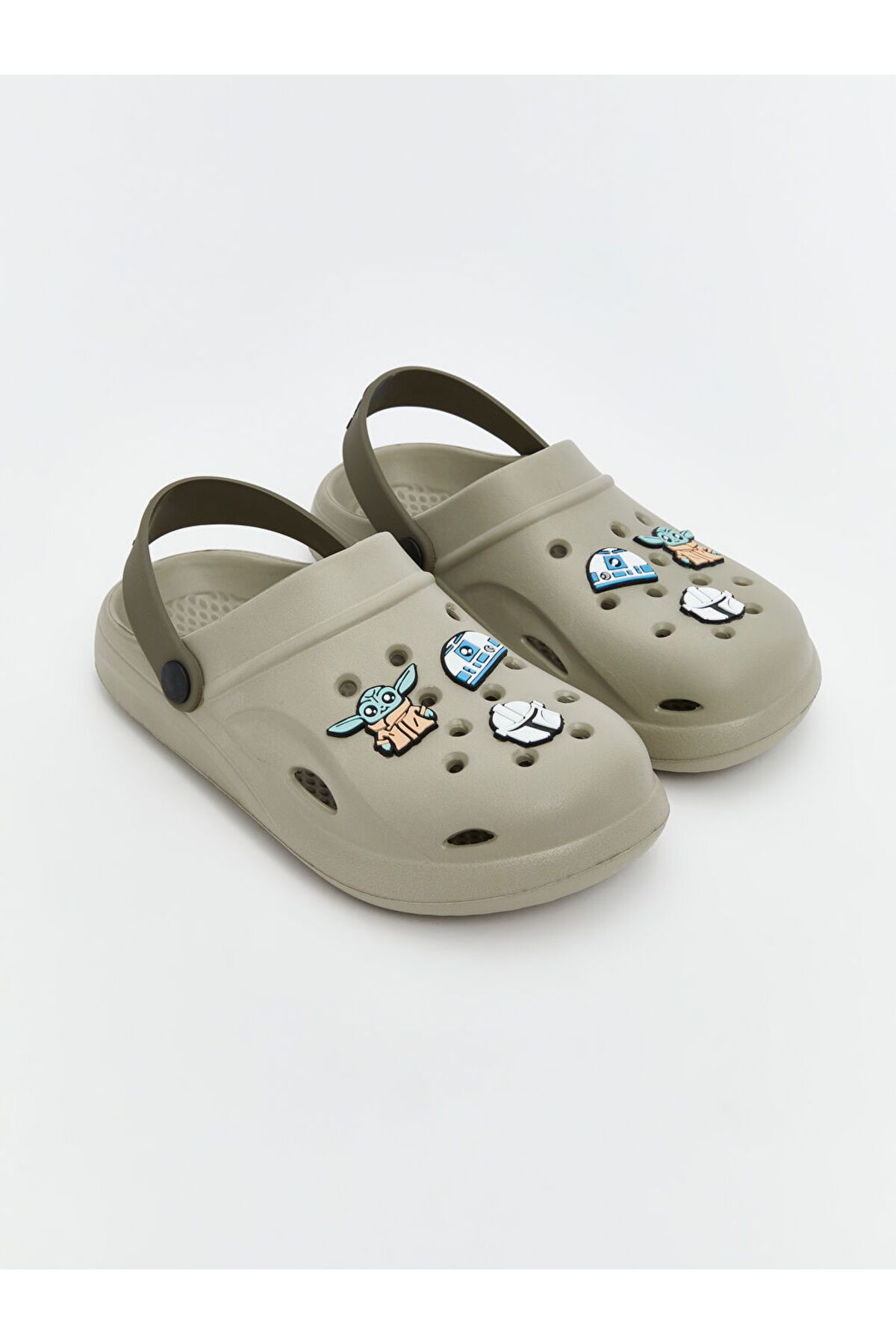 LC Waikiki LCW STEPS Bej Star Wars Baskılı Erkek Çocuk Plaj Sandaleti