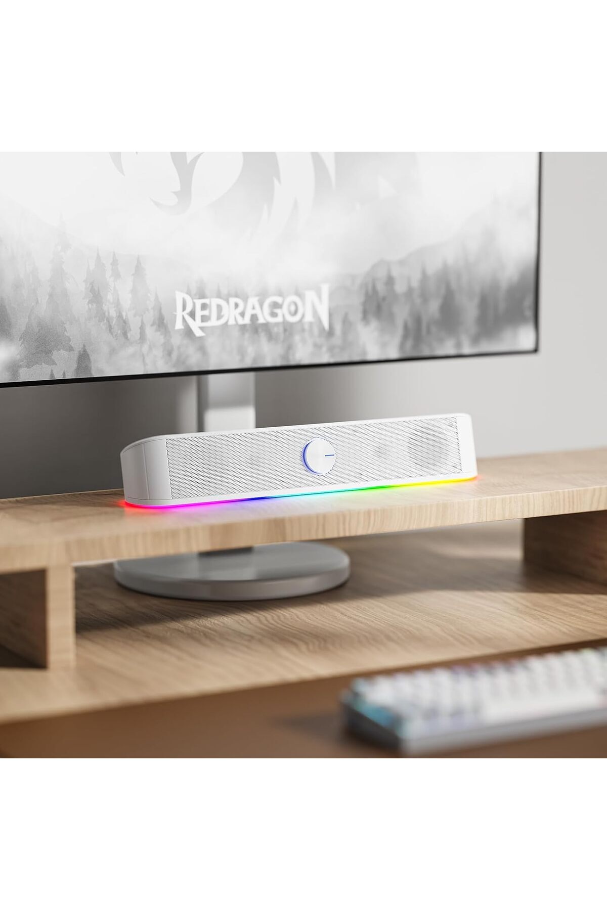 REDRAGON-مكبر صوت سطح المكتب Redragon GS560 RGB (قناتان) 7