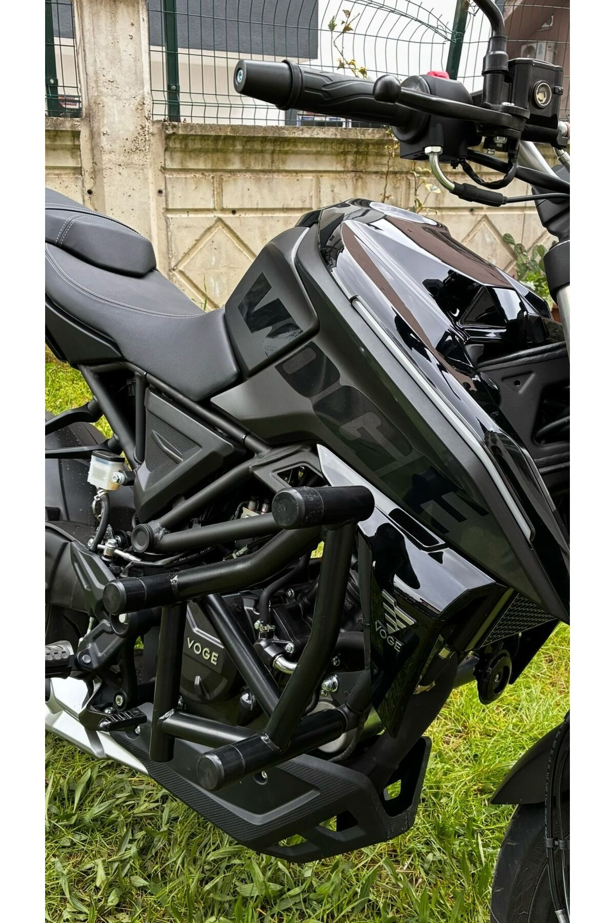 Hamza Motors Voge 125R Ön Koruma Demiri (Siyah)