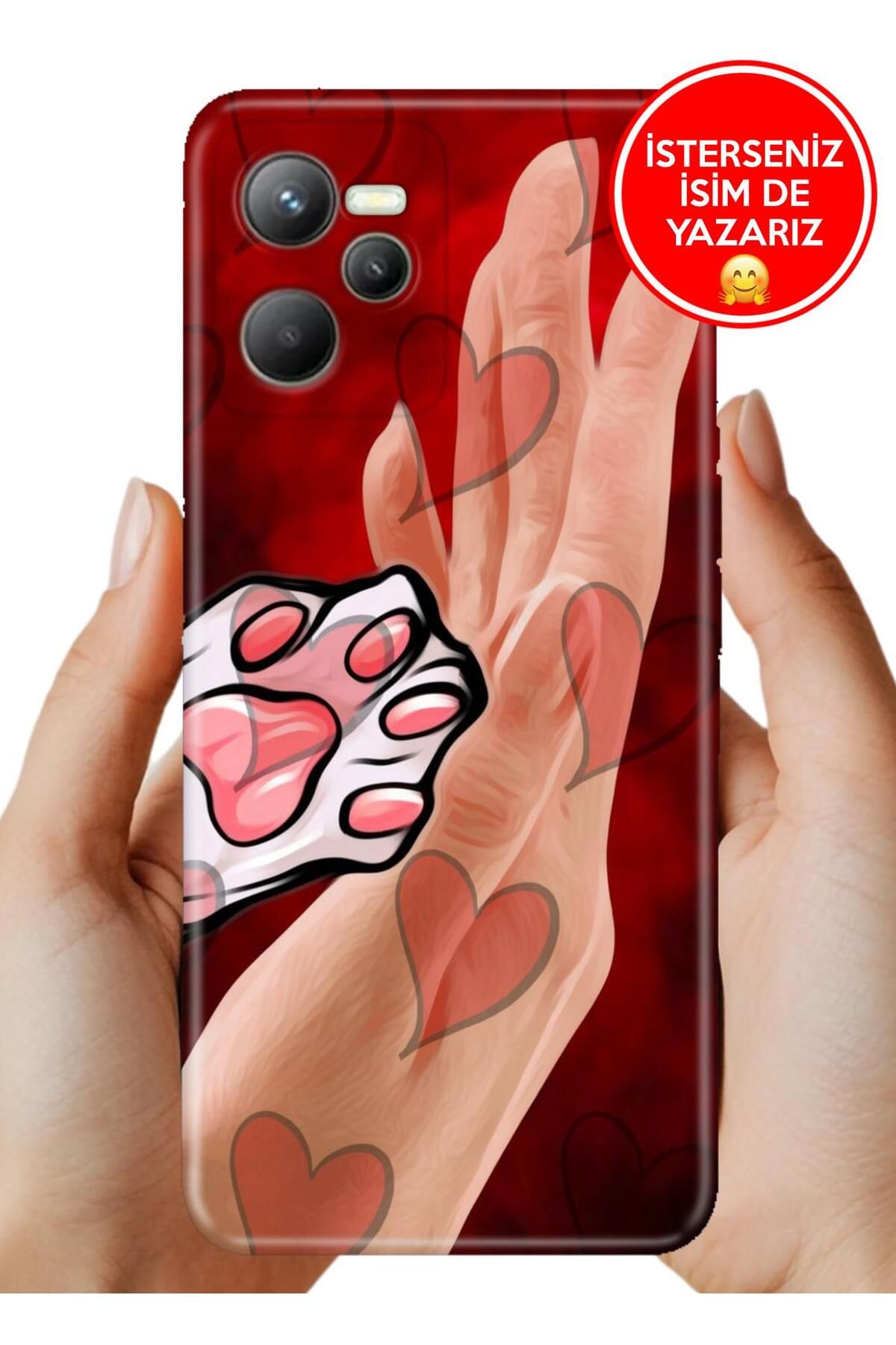 realme C35 Kılıf Baskılı Life Style Kapak Silikon Canım Paticiğim
