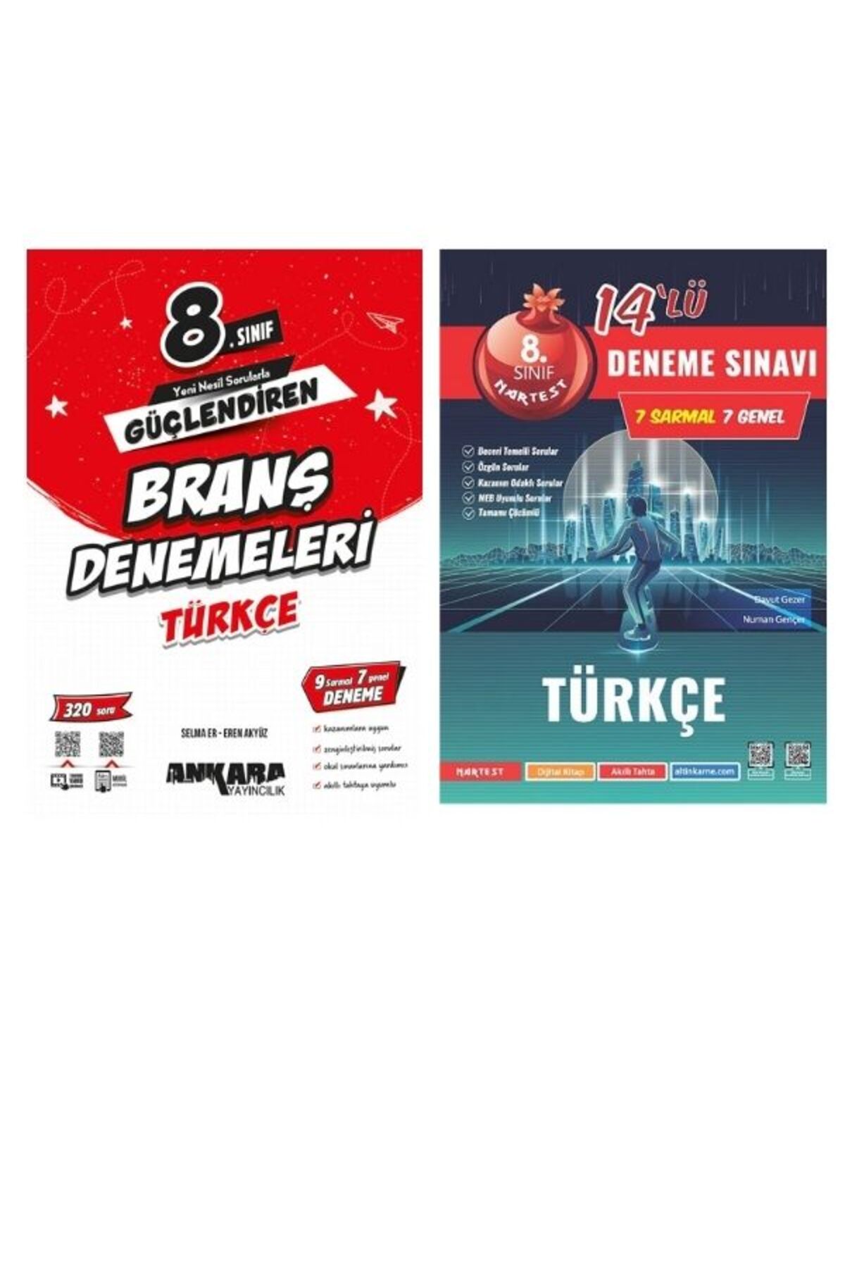 Nartest Yayınları Nartest ve Ankara 8.Sınıf Güçlendiren Türkçe