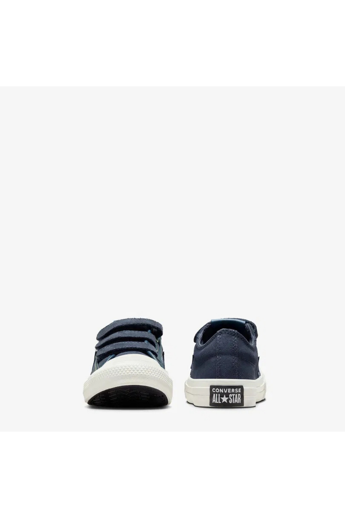 Converse-حذاء رياضي من جلد الغزال باللون الأزرق الداكن Star Player 76 للأطفال 5