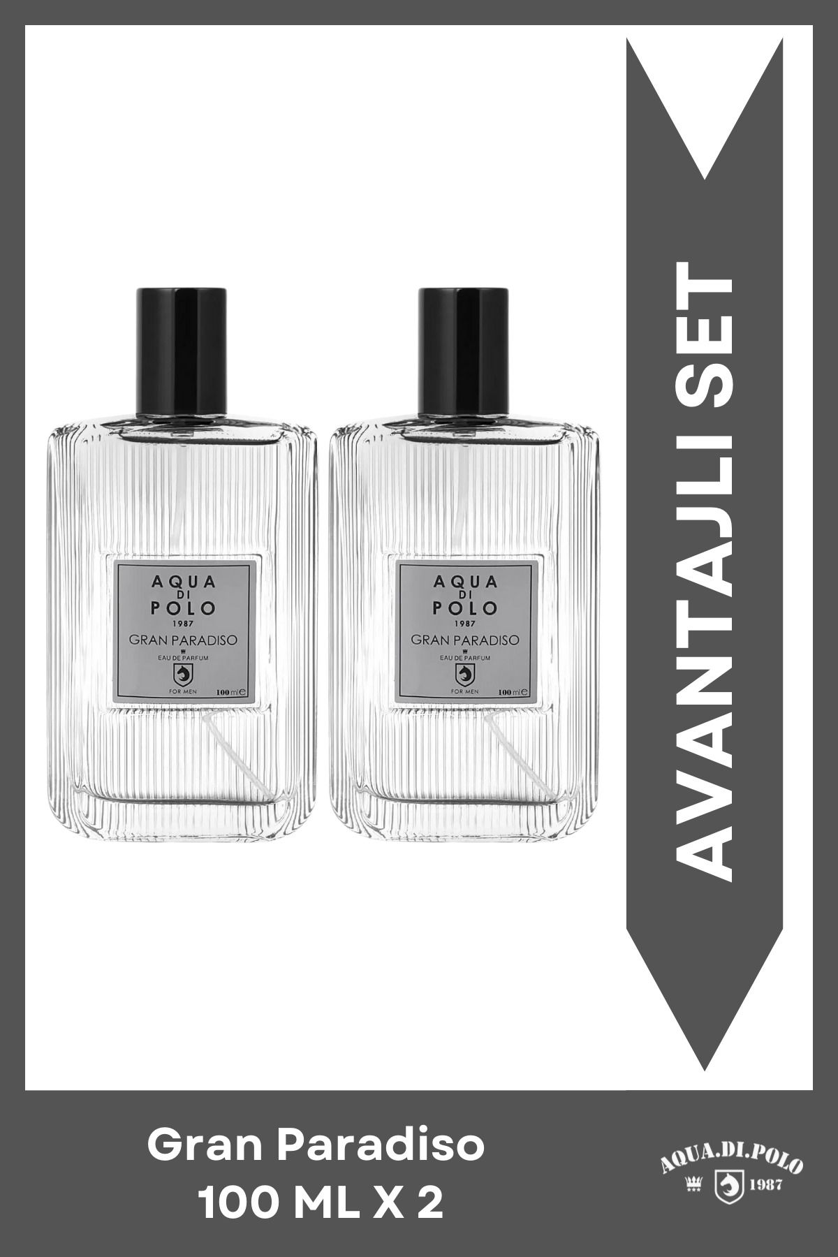 ست عطر مردانه آکوا دی پولو 100 میلی لیتر Aqua Di Polo 1987