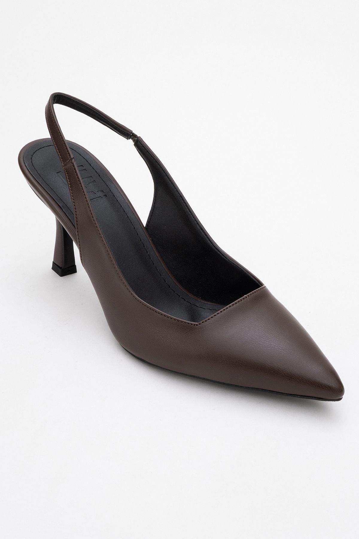 استیلتو چند رنگ زنانه Flem Coffee Skin بینی خود را پشت کفش های پاشنه بلند نشان داد luvishoes