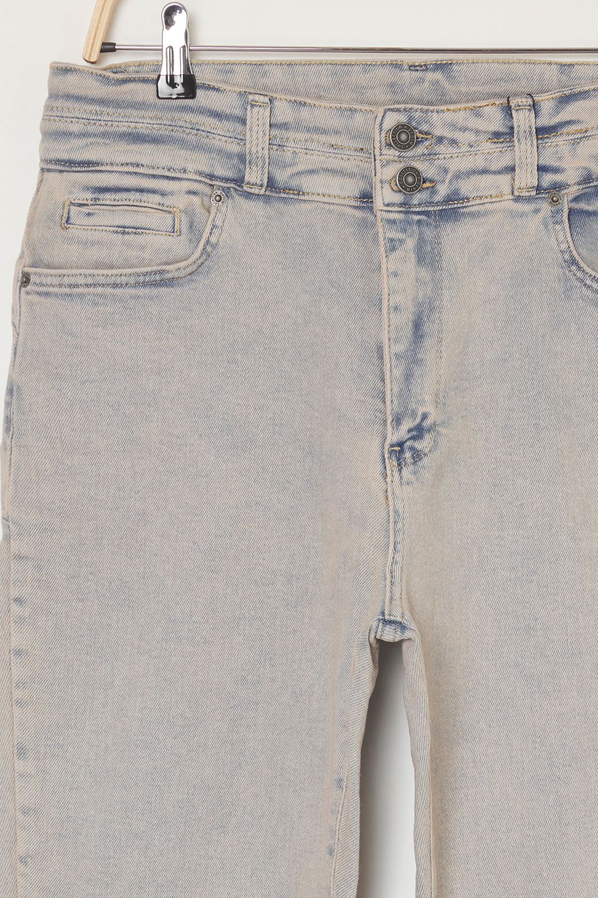 Trendyol Curve-Blue High Waist Stretchy Skinny Plus Size Jeans Tbbaw25Cj00024 11