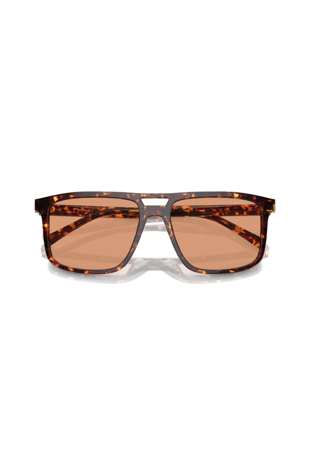 Prada-Man Rectangle Sunglasses- Pr A22s - Lense Size:56mm - Magma Tortoise 2