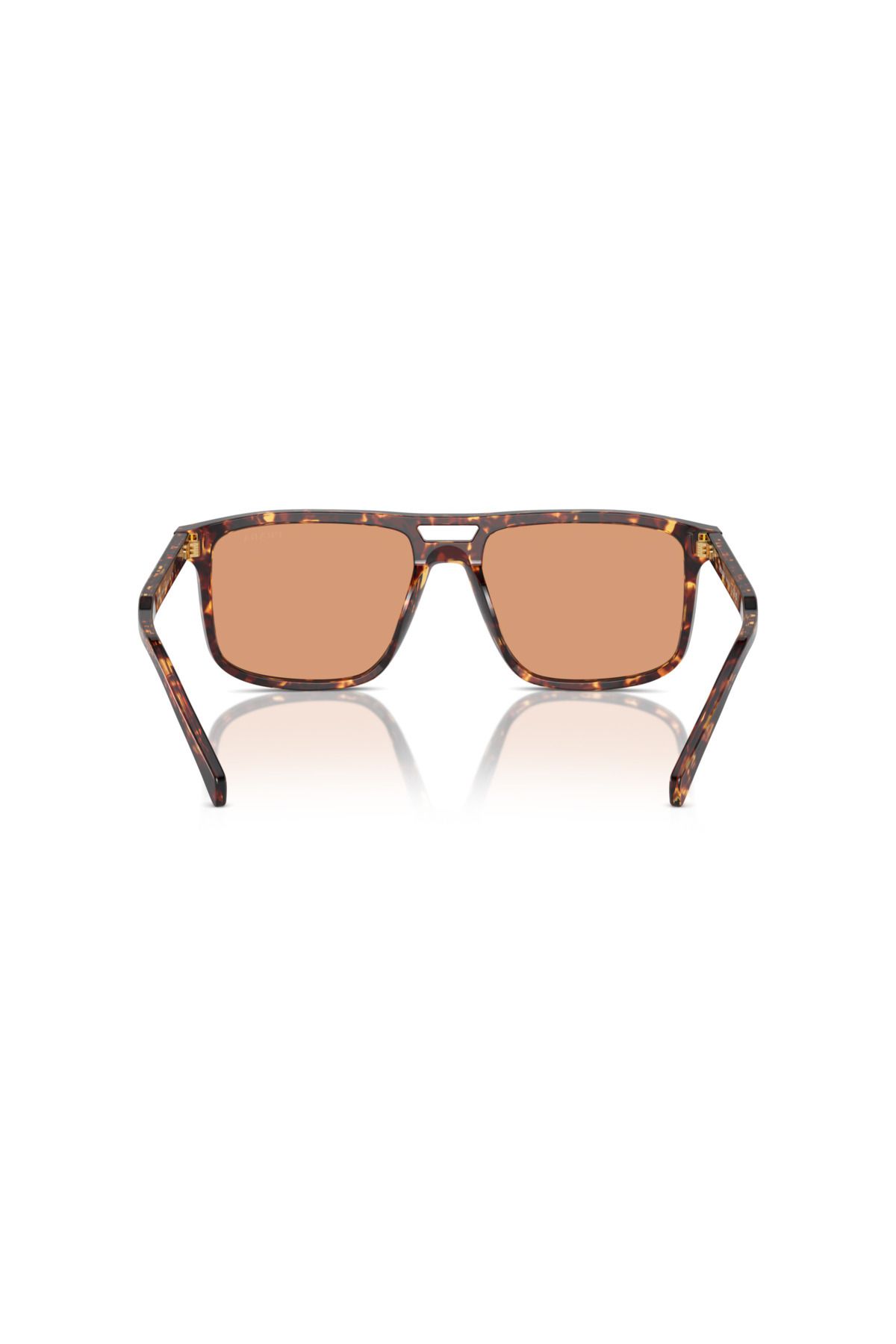 Prada-Man Rectangle Sunglasses- Pr A22s - Lense Size:56mm - Magma Tortoise 3