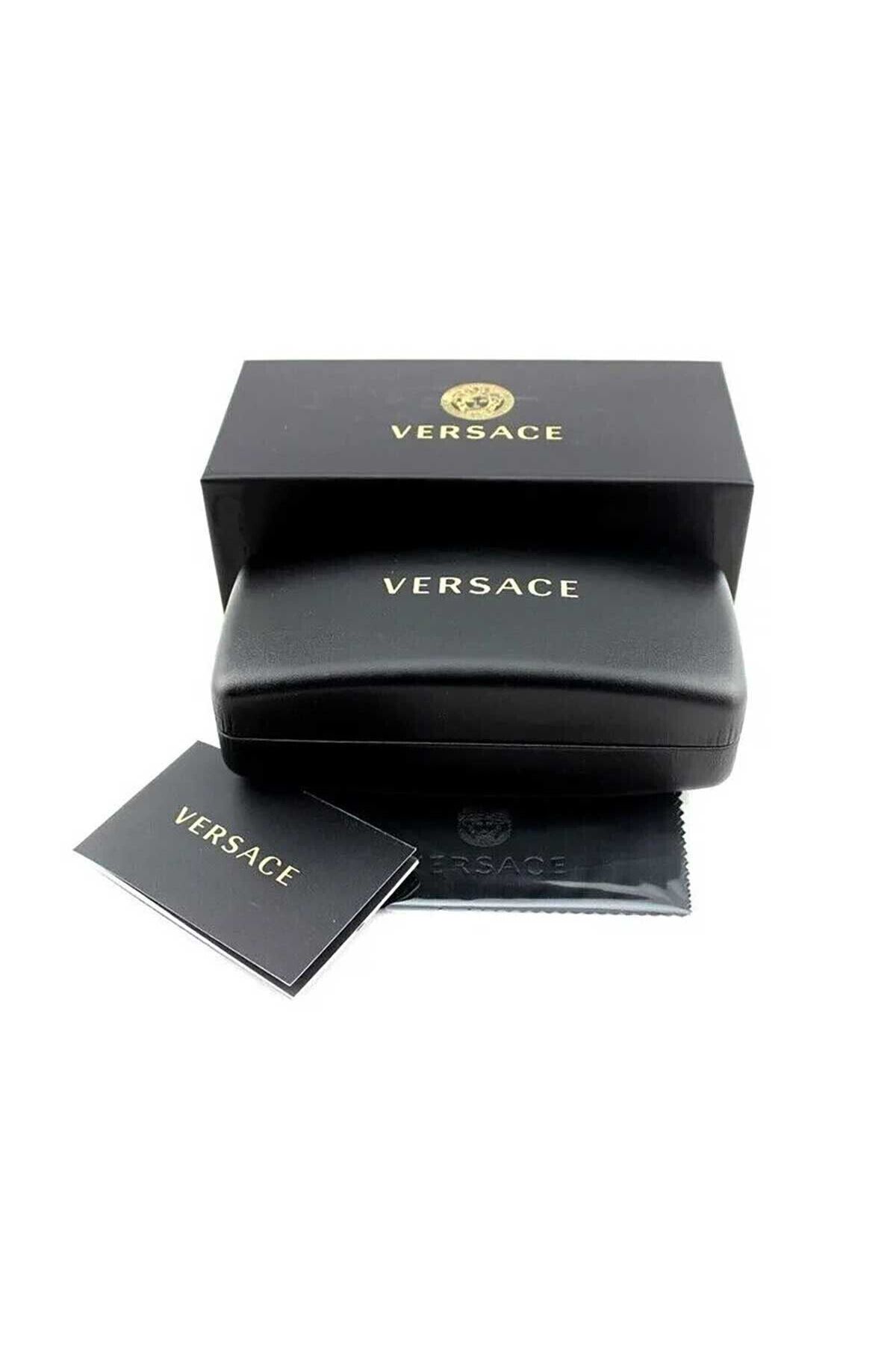 Versace-Man Irregular Sunglasses- Ve 2199 - Lense Size:56mm - Havana 7