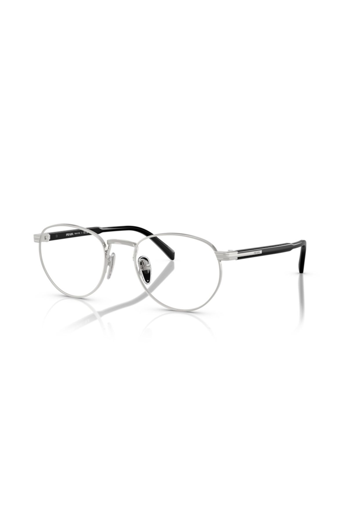 Prada-Man Phantos Eyeglasses- Pr B52v - Lense Size:51mm - Silver 1