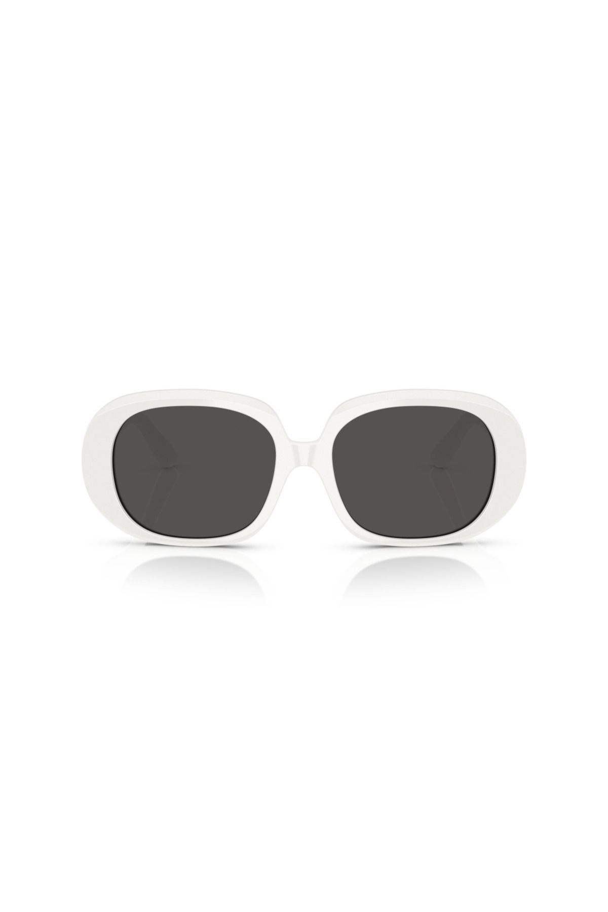 Dolce&Gabbana-Dolce & Gabbana Woman Oval Sunglasses- Dg 4476 - Lense Size:56mm - White 3