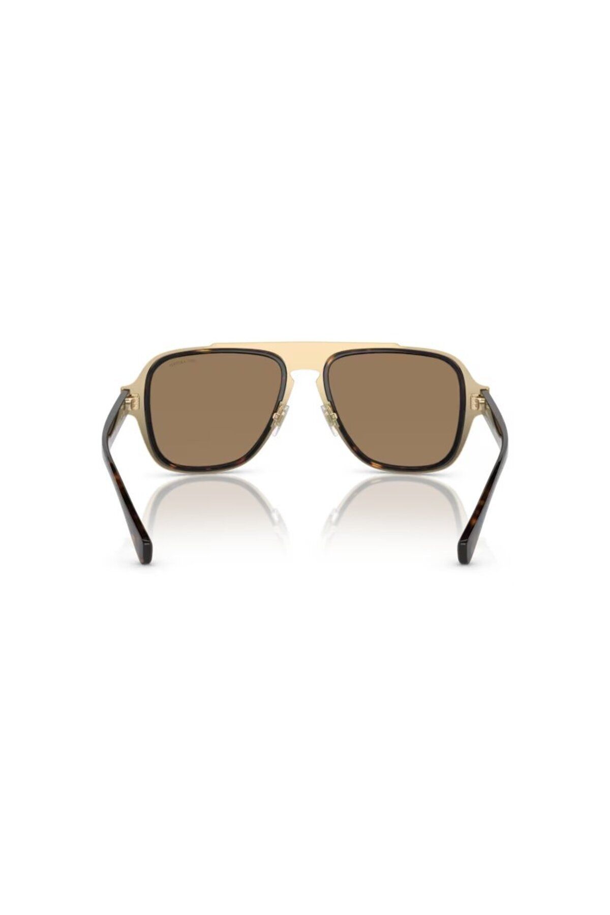 Versace-Man Irregular Sunglasses- Ve 2199 - Lense Size:56mm - Havana 3