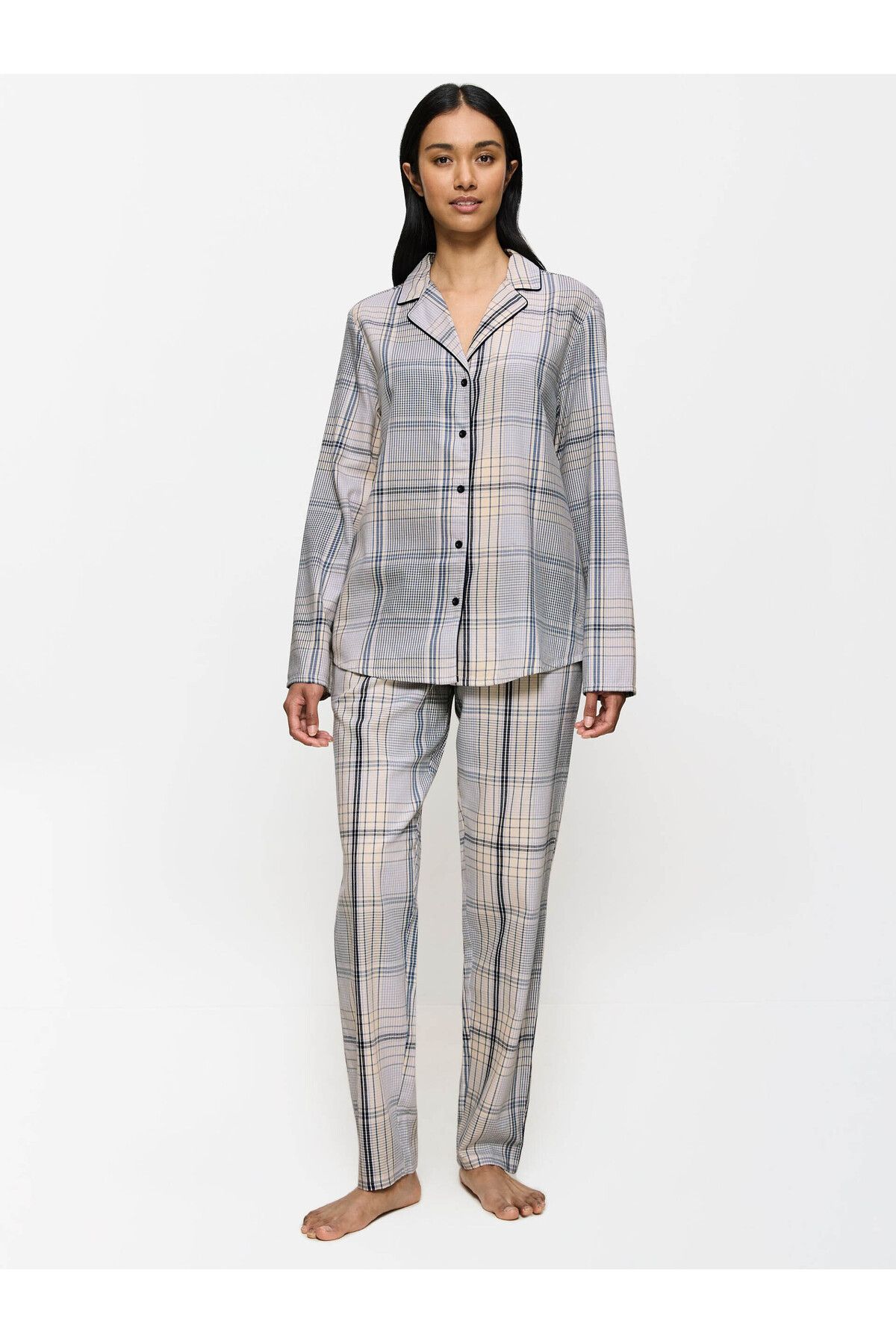 Triumph Pyjama Boyfriend Schlafanzug Schlafmode Bequem für Damen - 40