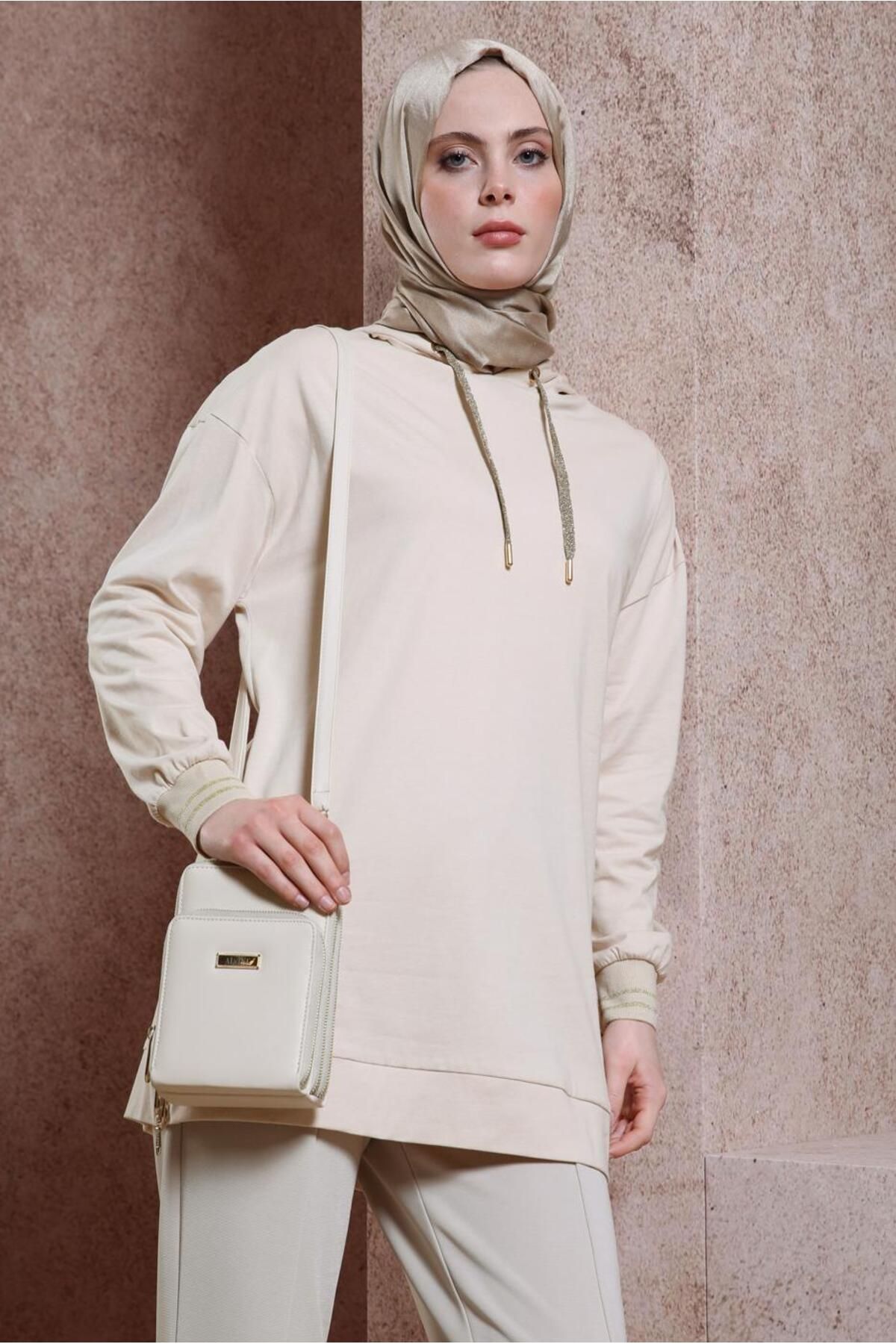 تونیک کلاه دار 44449 Alvina