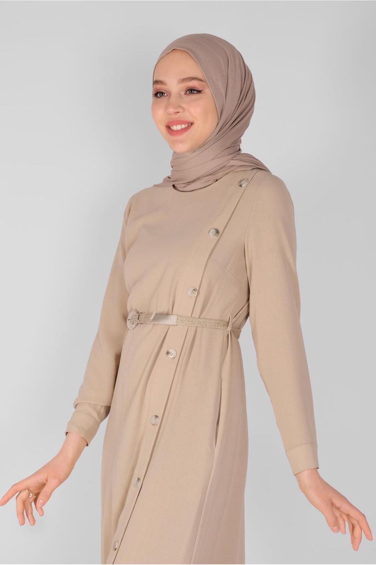 آلوینا پیراهن دکمه‌دار از کنار ۴۱۴۵۳