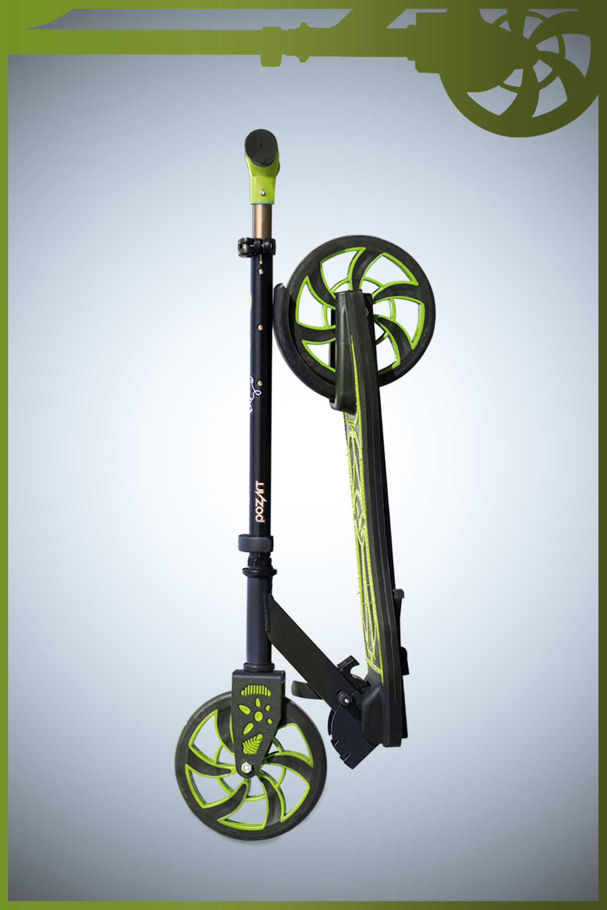 POZART Scooter Y Dipsy 2tekerli Park Ayakcaklı 3kademeli 100kğ Taşıma Kapasiteli 8 Yaş Arası fotoğrafı 2 (önizleme)