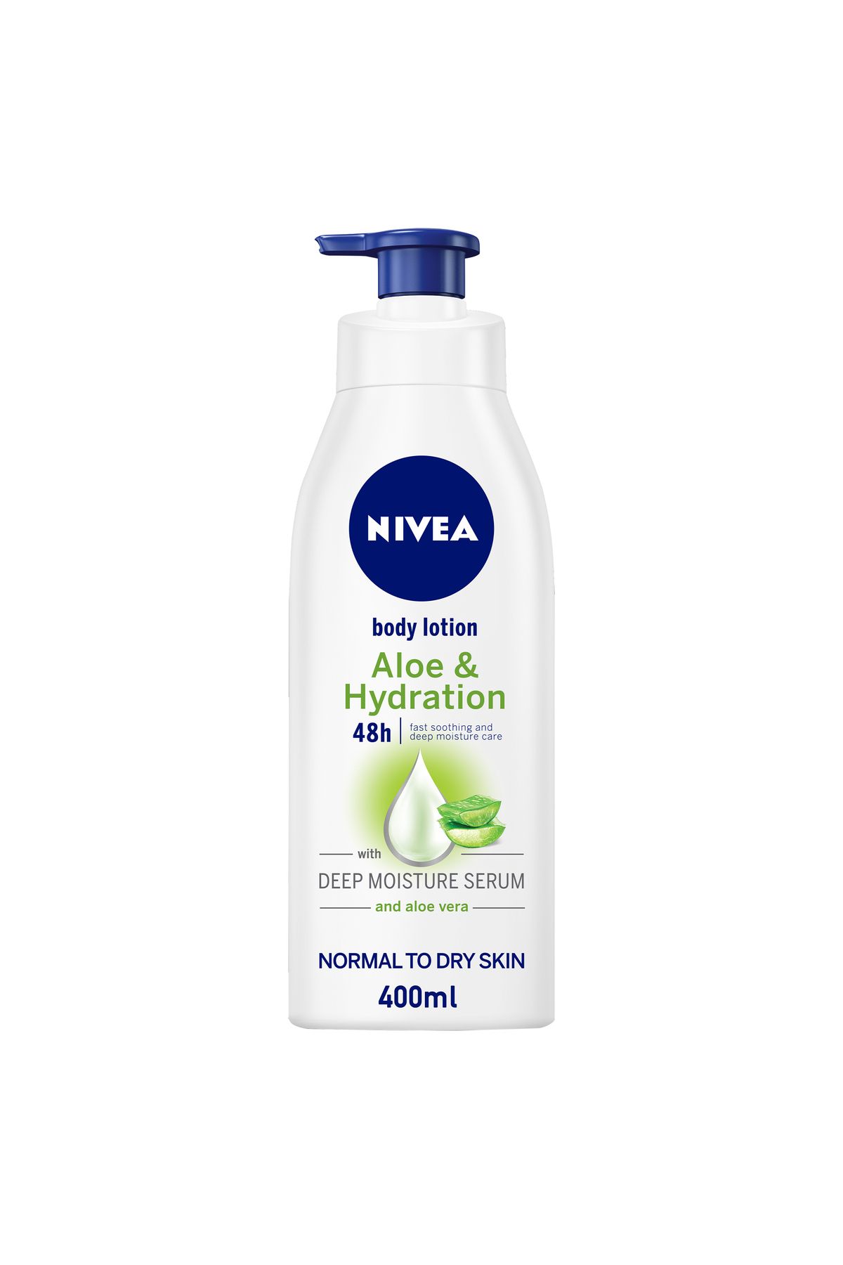 NIVEA-لوشن الجسم المرطب بالألوفيرا من نيفيا، للبشرة العادية إلى الجافة، 400 مل 1
