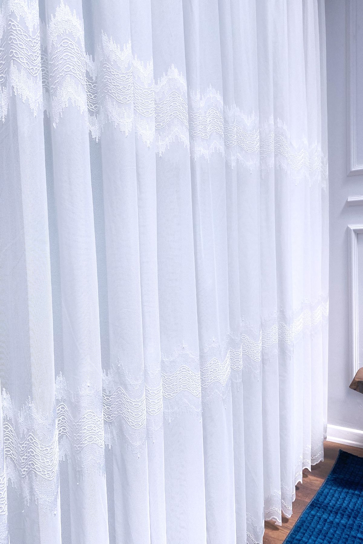 Payidar-Salon Odama Straight Avangard Brillant New Season 2025 1/2 Normal Pile Tulle Curtain Pastr 3