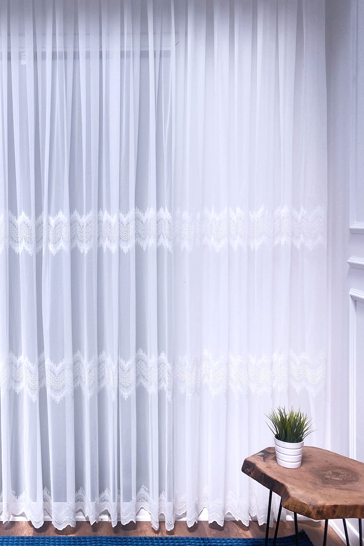 Payidar-Salon Odama Straight Avangard Brillant New Season 2025 1/2 Normal Pile Tulle Curtain Pastr 2