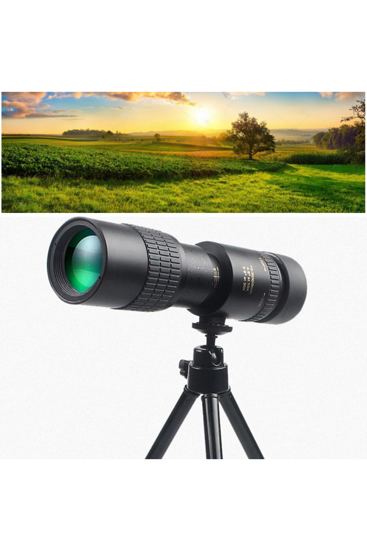 MultiZone 10-300x40 HD Zoom Monoküler Teleskop Dürbün Telefon