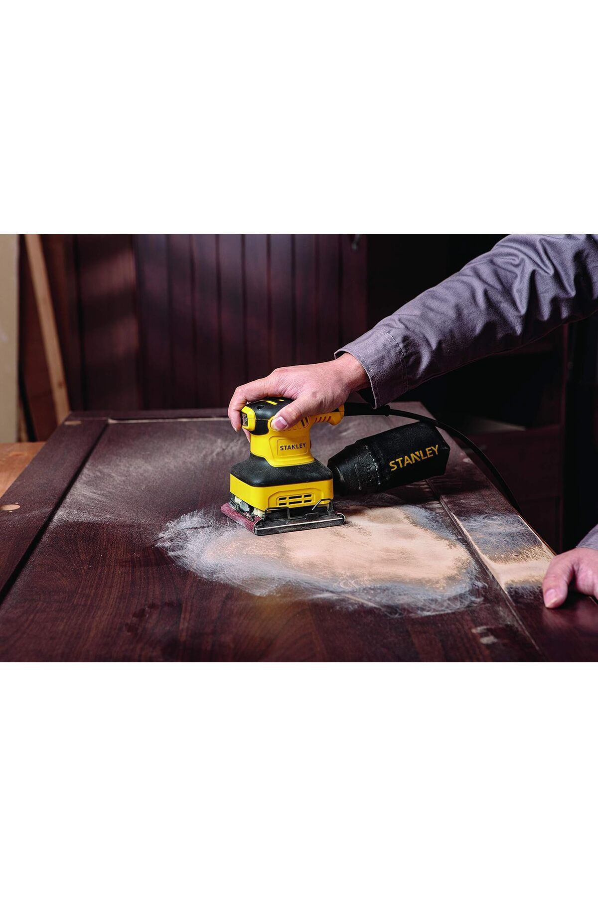 Stanley-Power Tool Corded 240Watt 1/4 Sheet Sander,SS24-B5 5