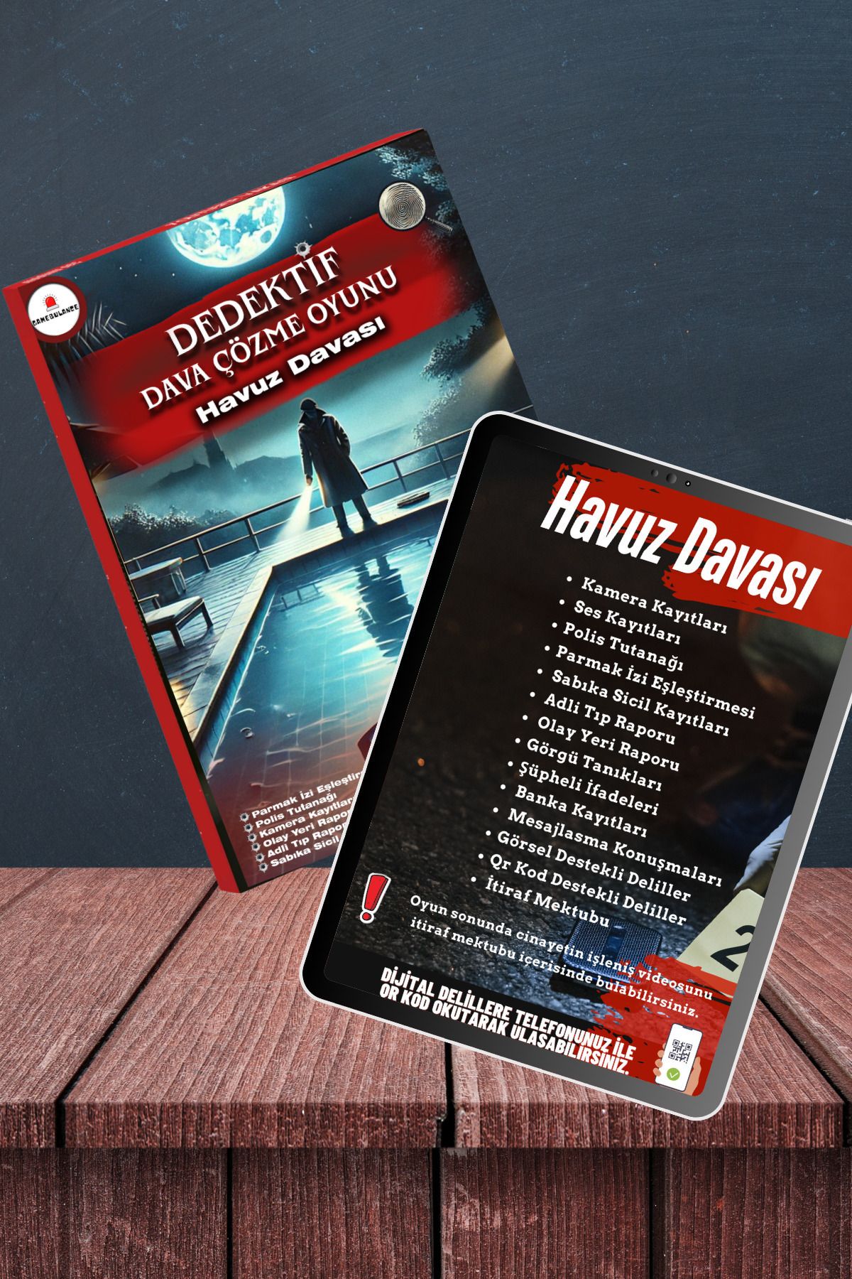 GameBulance-Pack of 6 Cases Solving Murder, Detective Game - Case Solving Game - Who Is the Killer Finding Game 4