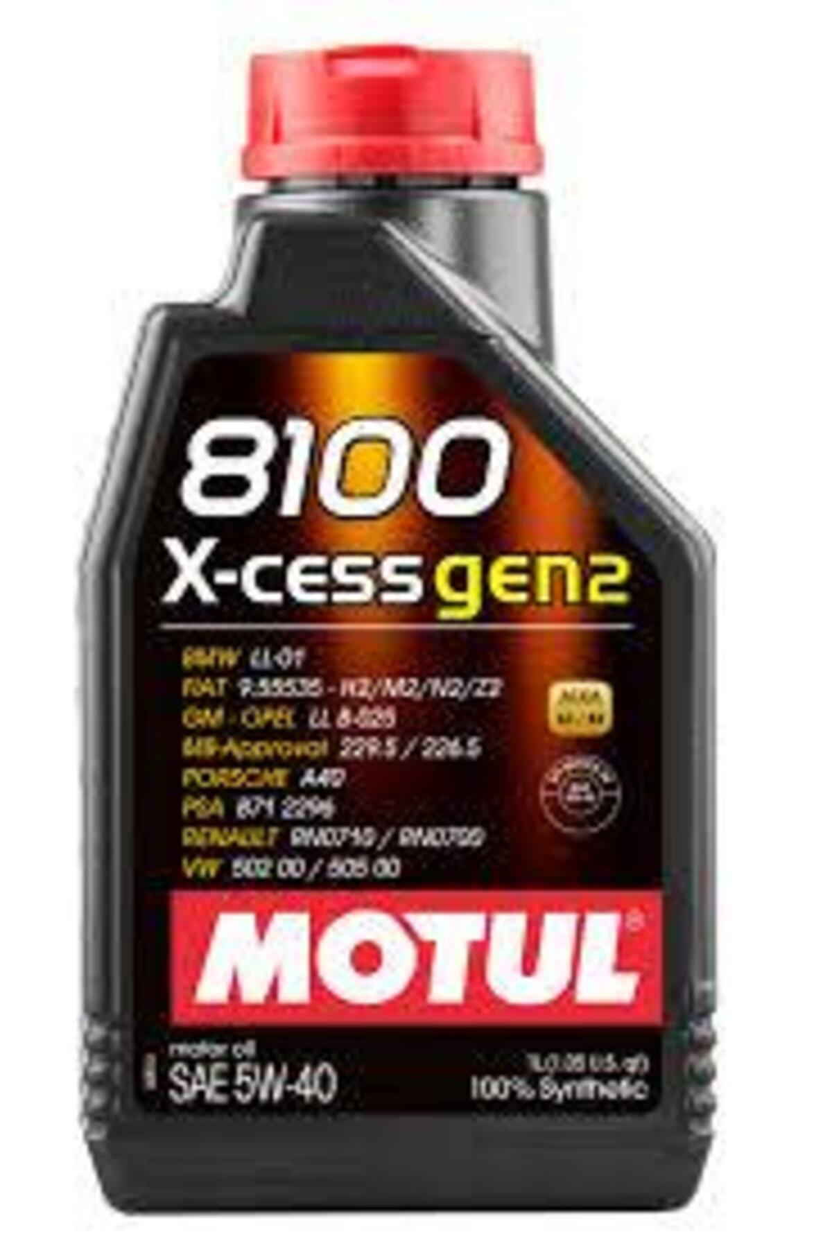 Motul 8100 X-cess Gen2 5w-40 1l - Fiyatı, Yorumları