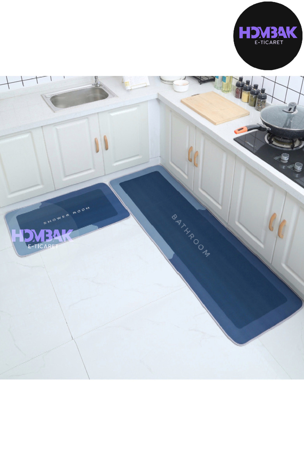 Oversized Magic Water Absorbent Bath Mat