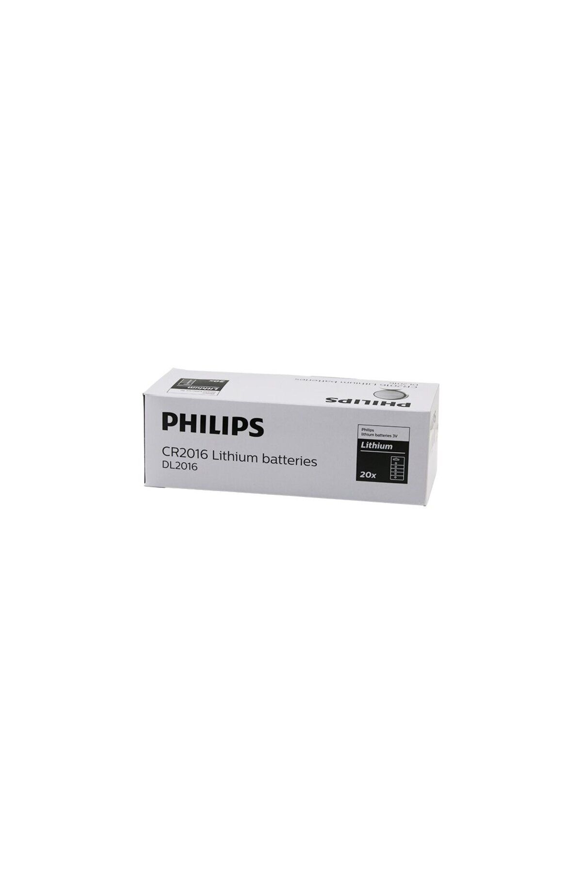 Findit PHILIPS Lİ THİUM CR-2016 PARA PİLİ 3V 5Lİ KART (2818)