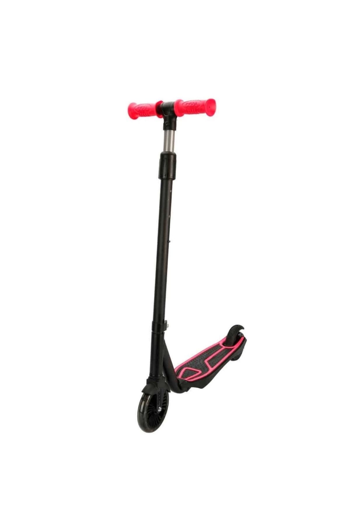 Finetoo Işıklı Pembe Scooter Şık ve Dayanıklı Tekerlekli Kaykay