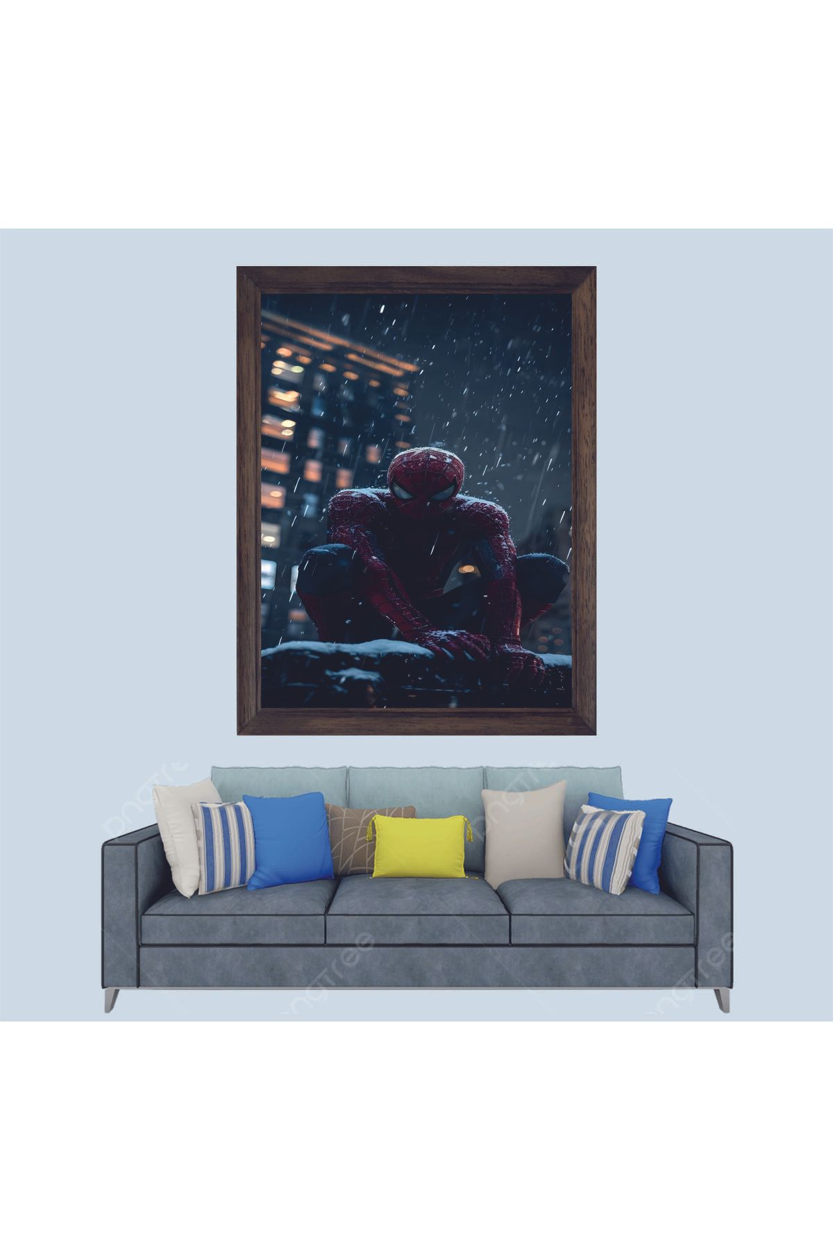 Lioncraft Marvel Örümcek Adam 6 Çerçeveli Duvar Tablosu 20x30 Cm