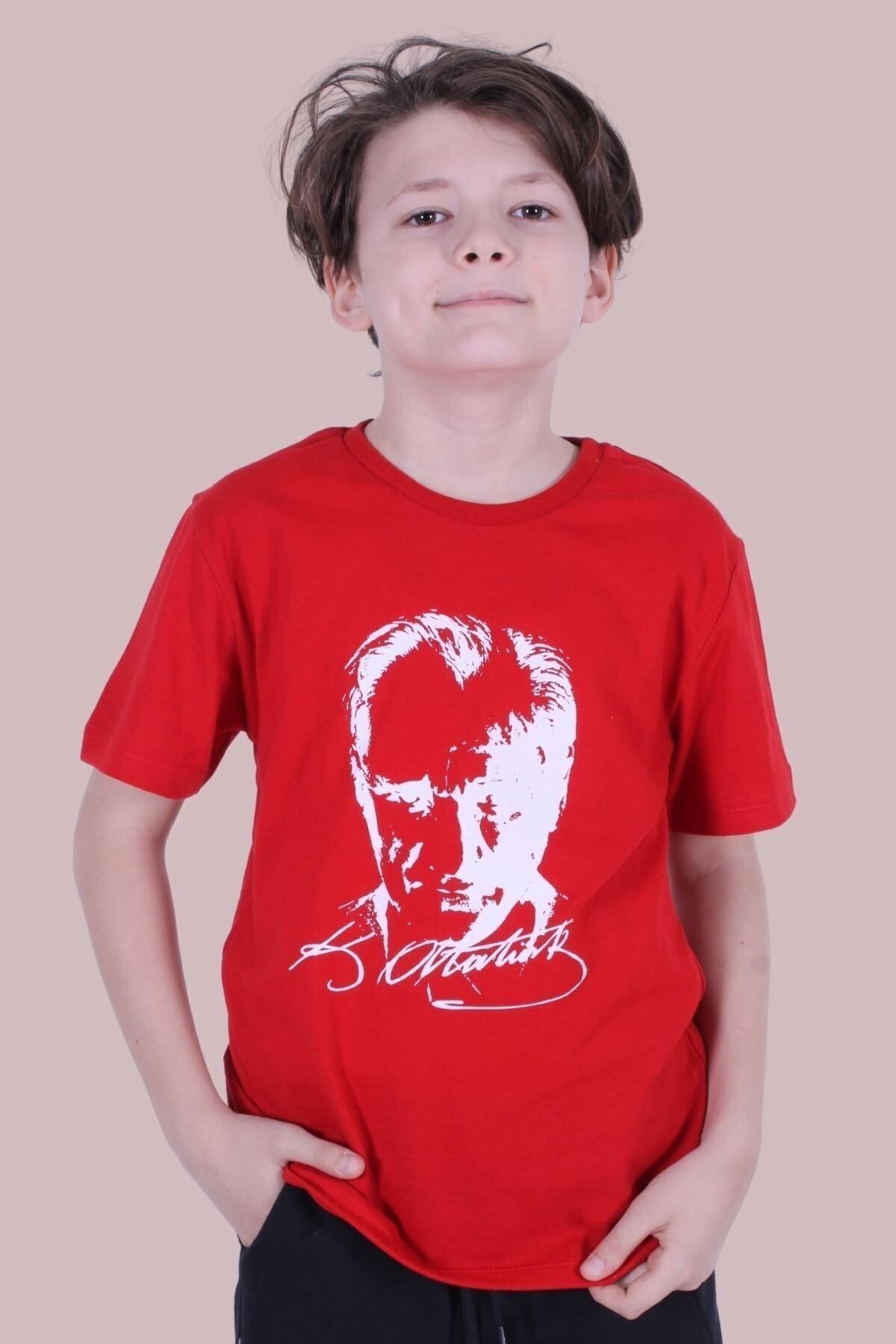 Genel Markalar Imzalı Atatürk Baskılı Unisexs T-shırt fotoğrafı 4 (önizleme)