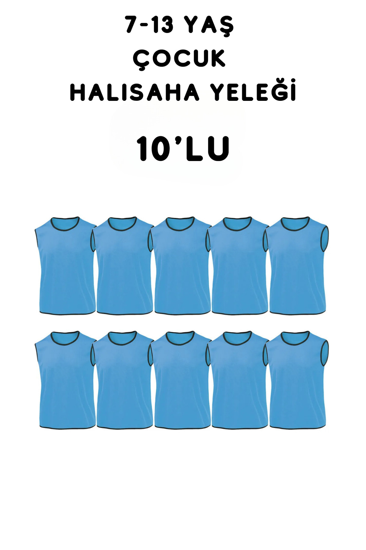 10 Pieces Training Vest Astroturf Field Vest Training Vest Astroturf Vest Child Size