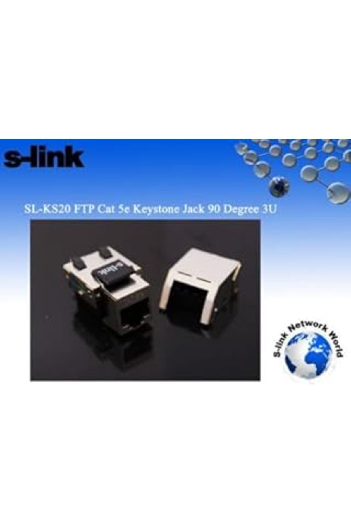 robotrend Sl-Ks20 Ftp Cat5E Kestone Jack3U 90 De