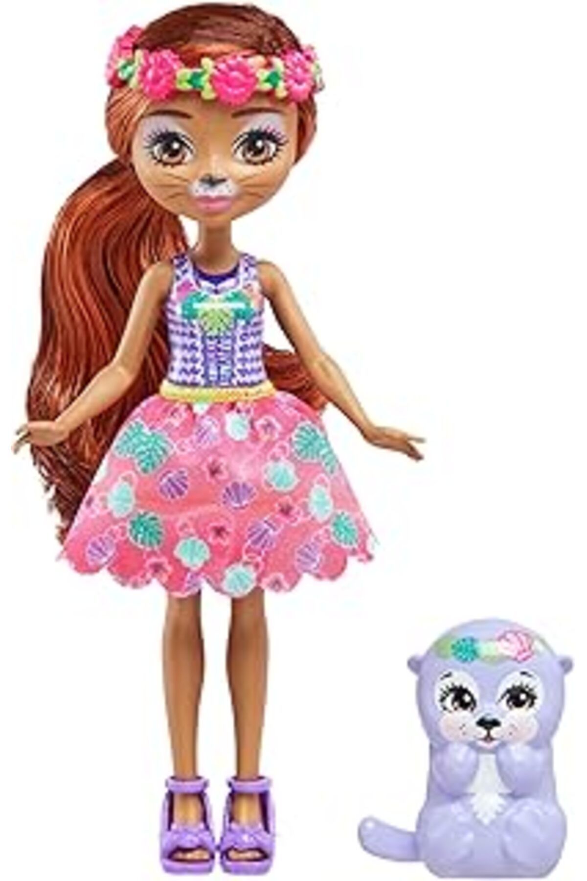 Mu Art Enchantimals Karakter Bebekler Dvh87 - Oneda Otter Ve Kelpie Hxb98