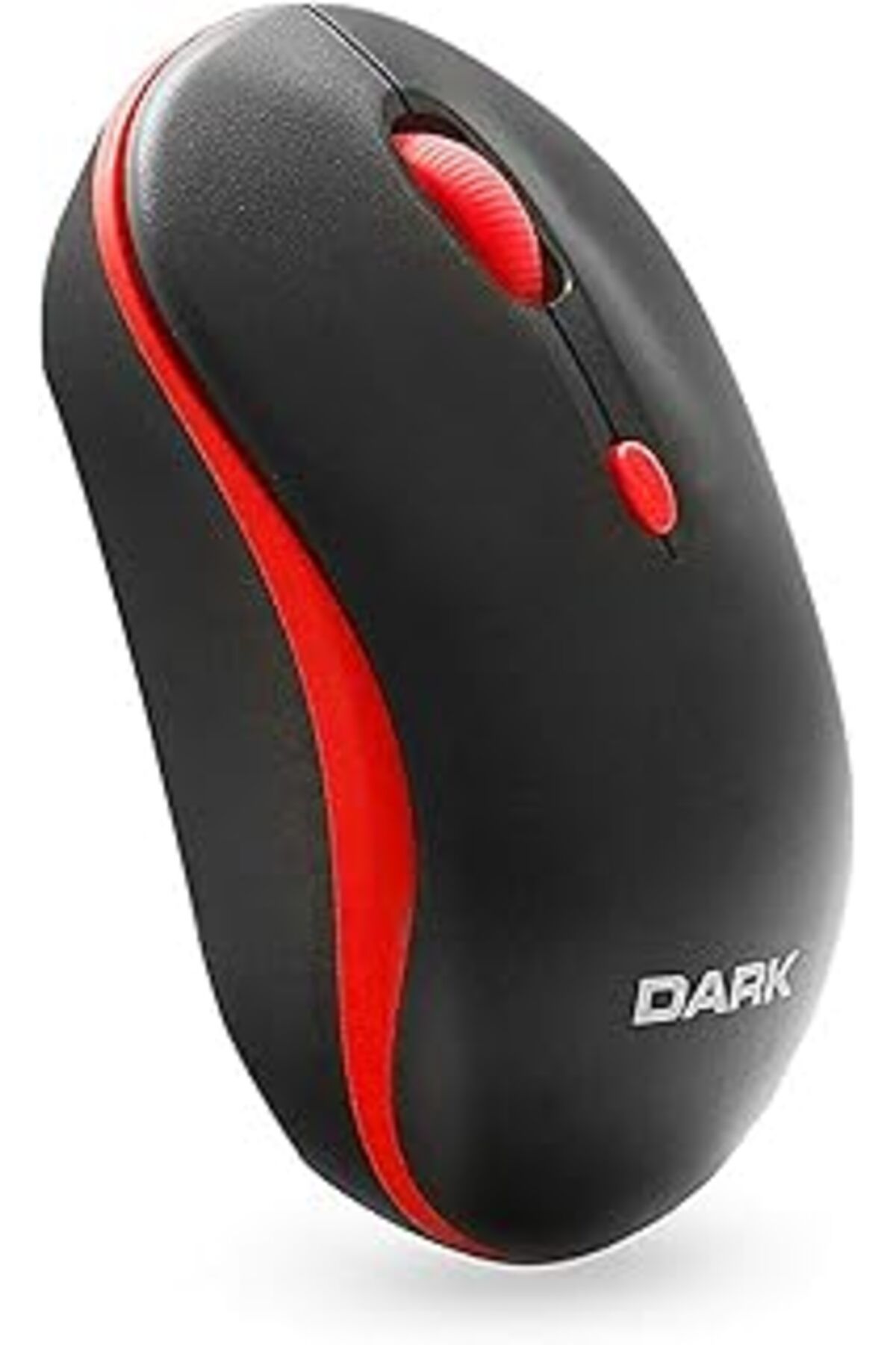 Mu Art Ahşap Dark Msw100 Wireless Notebook Mouse - Kırmızı/Siyah (Dk-Ac-Msw100R)