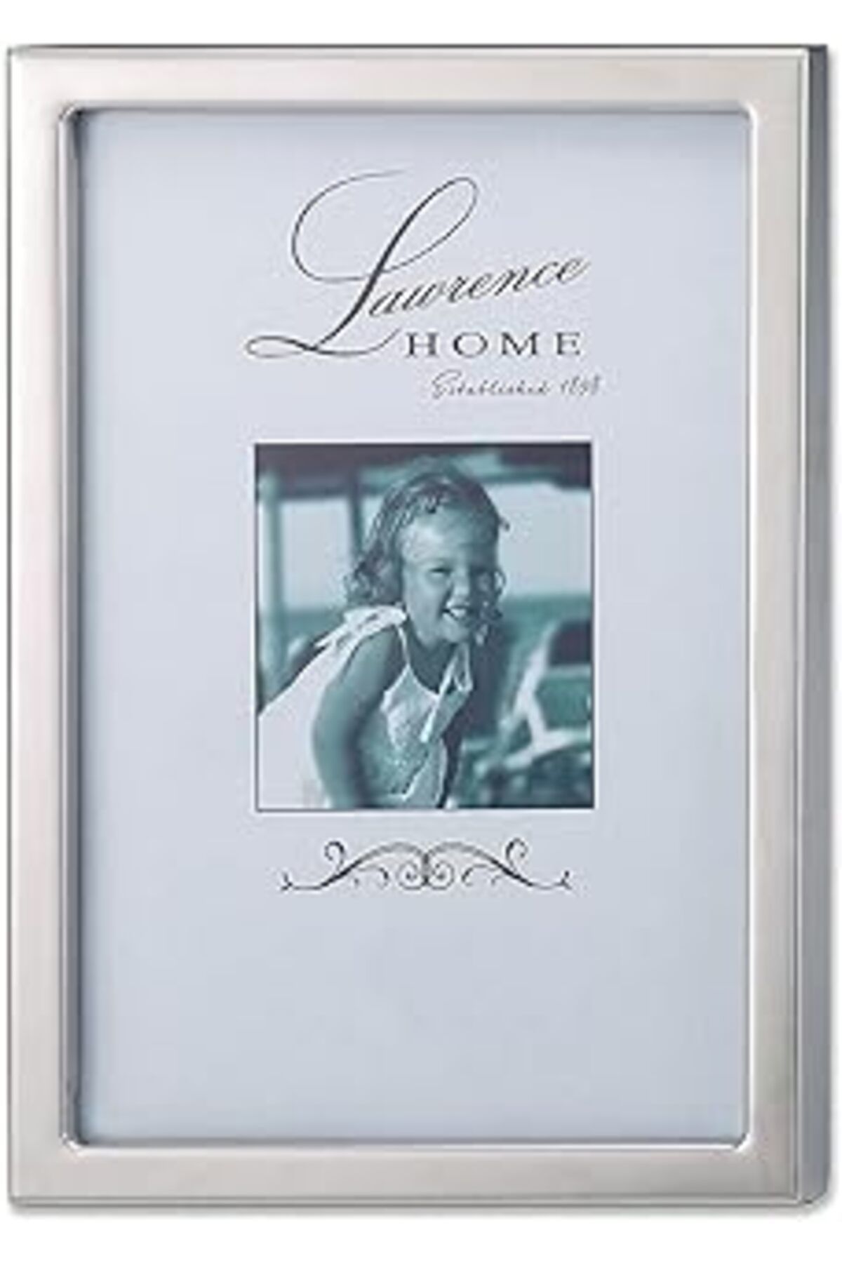 robotrend Lawrence Frames 710657 Gümüş Standart Metal Resim Çerçevesi, 13,8 X 17,7 Cm