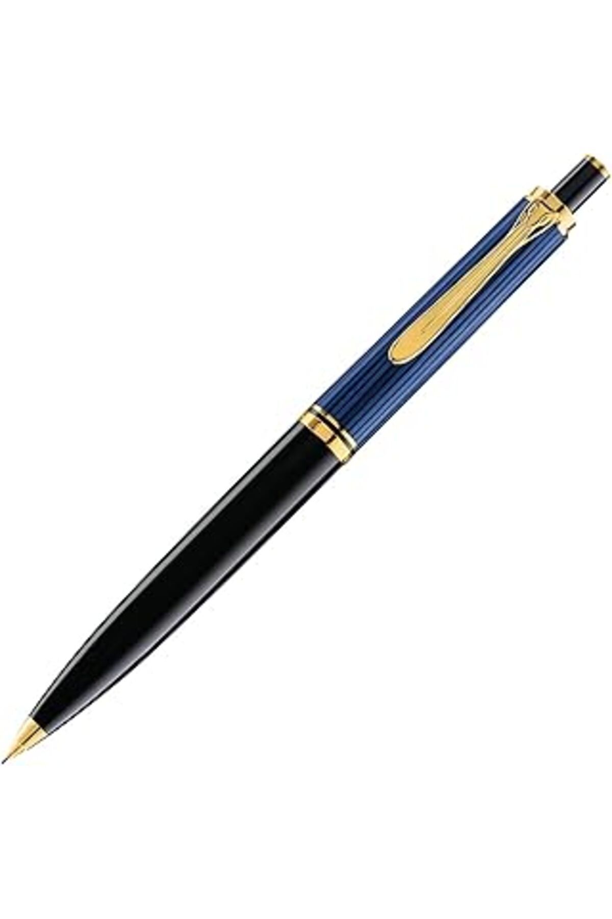 Mu Art Ahşap Pelikan Souveran Serisi D400 Mavi Siyah Versatil Kalem
