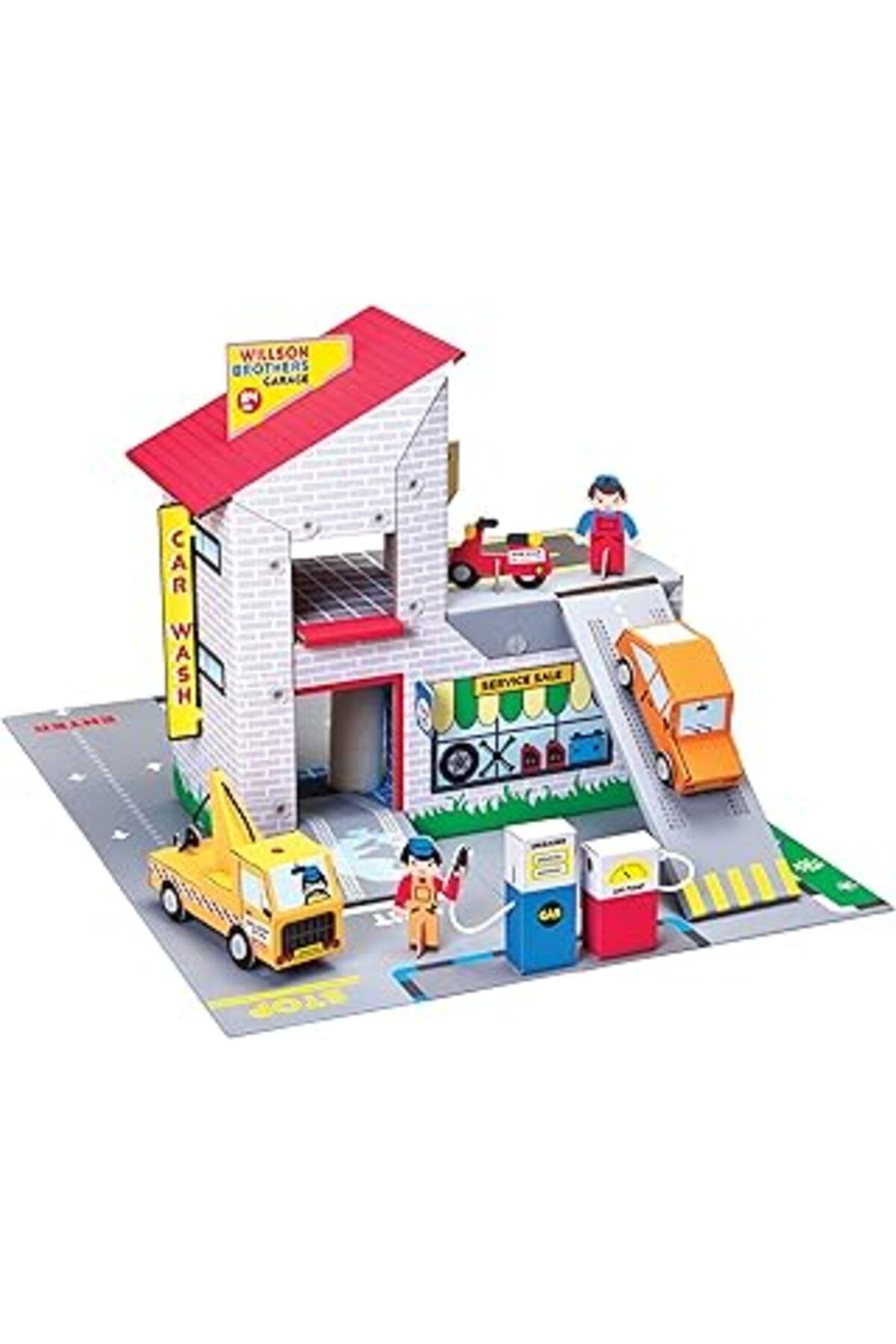 Pazarcan Krooom Willson Brothers - Garage Playset