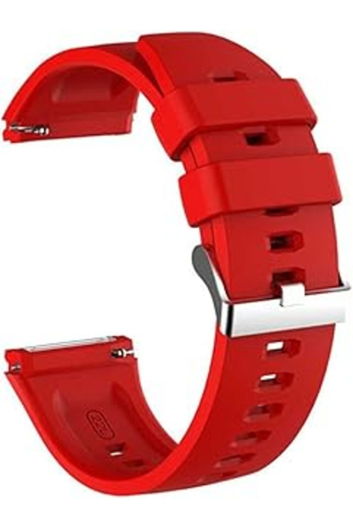 Mu Art Ahşap Huawei Watch Gt 3 46 Mm İle Uyumlu Classic Frontier Kayış Kordon Kırmızı