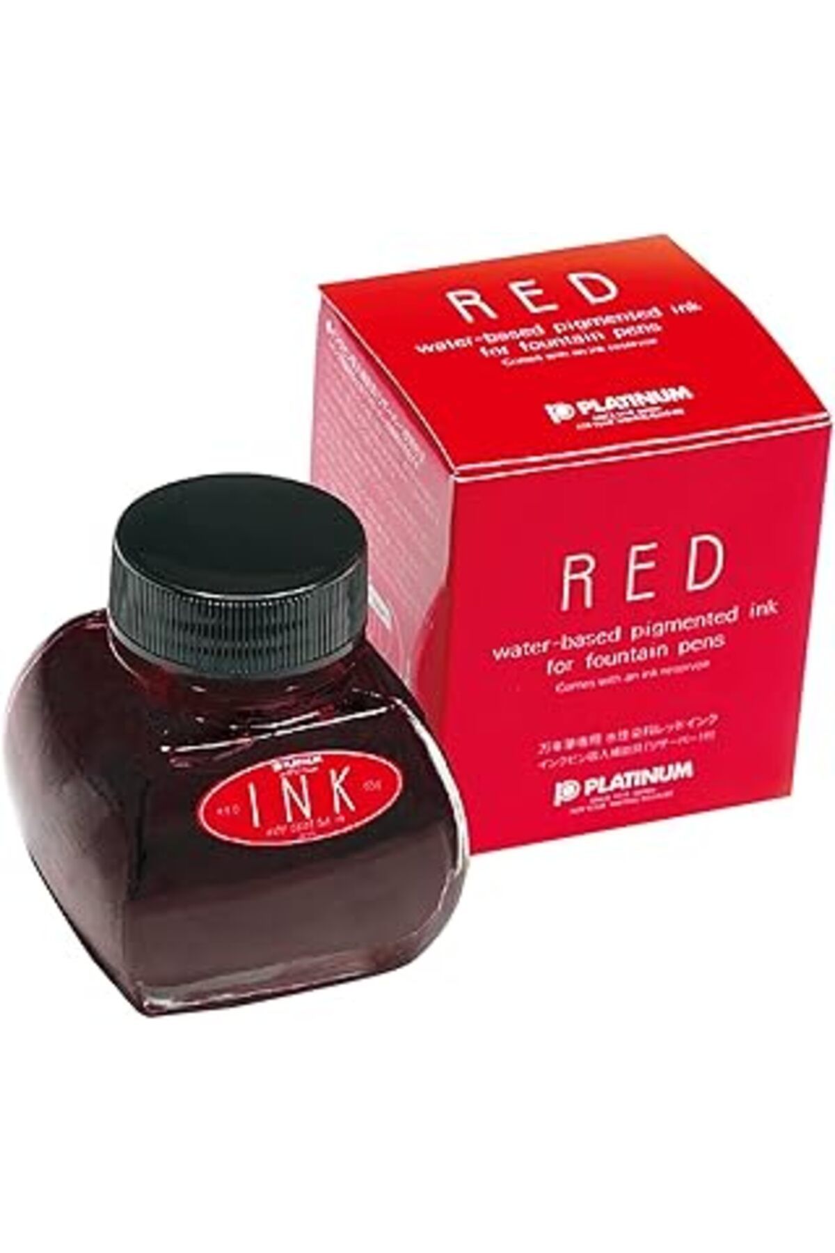 Mu Art Ahşap Platinum Mürekkep Serisi Ink 1200 Kırmızı Mürekkep